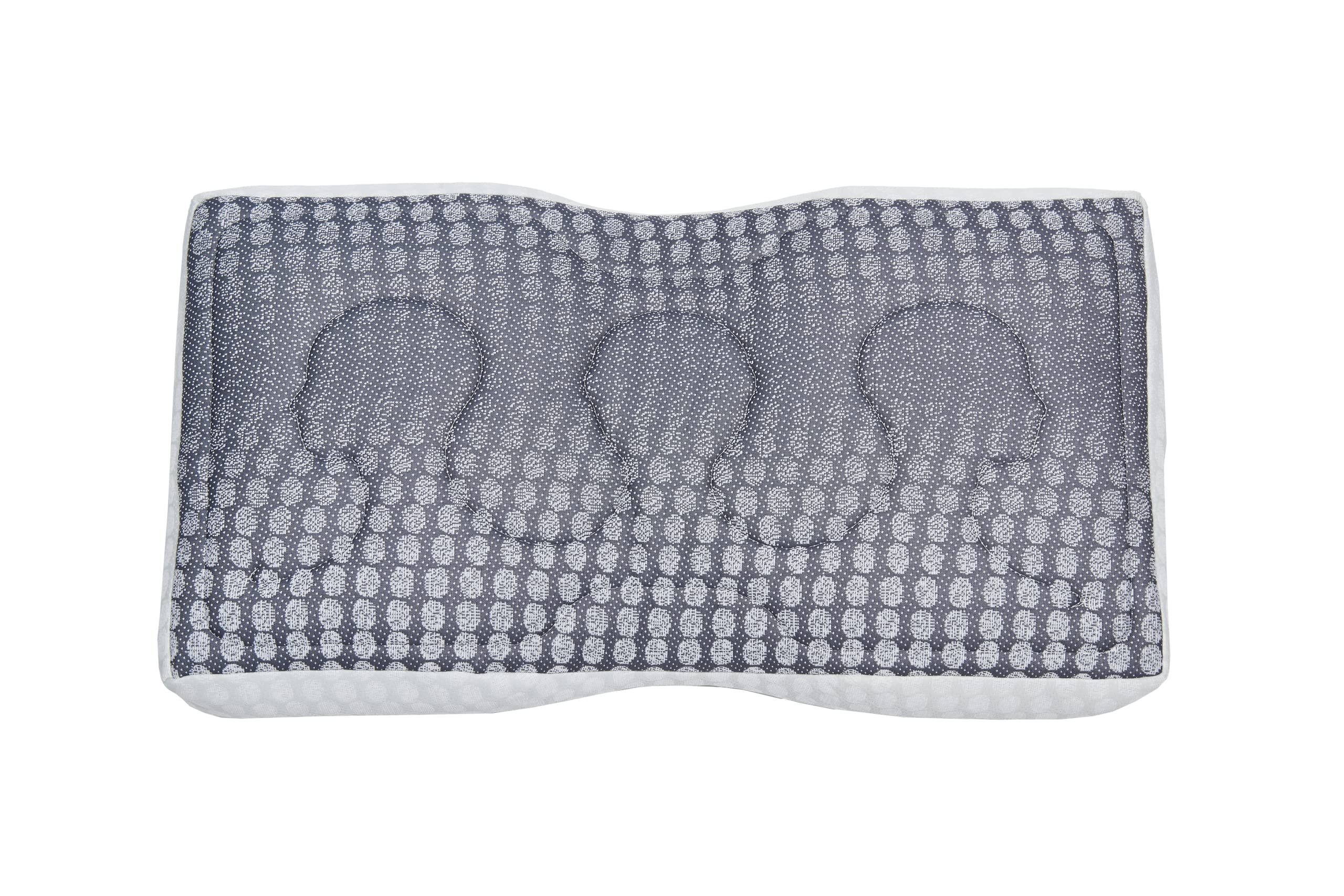 Fabe | Cuscino Gym Ideal Position (Medio-Basso), Imbottitura Ipoallergenica, Consente Supporti Specifici per Diverse Posizioni, Aiuto per Patologie della Spalla e Cervicali, 40x70x10hx13h, 1000g