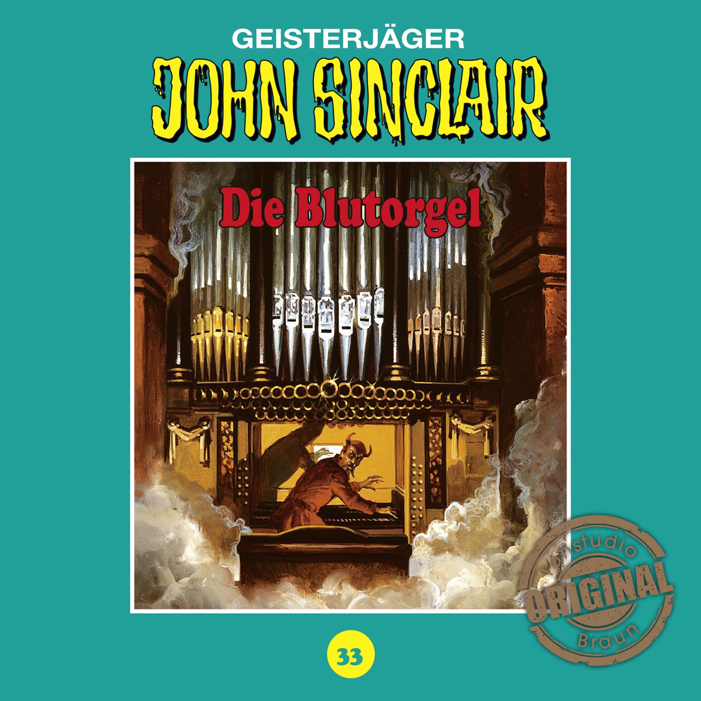 Cover art for Die Blutorgel: John Sinclair - Tonstudio Braun Klassiker 33