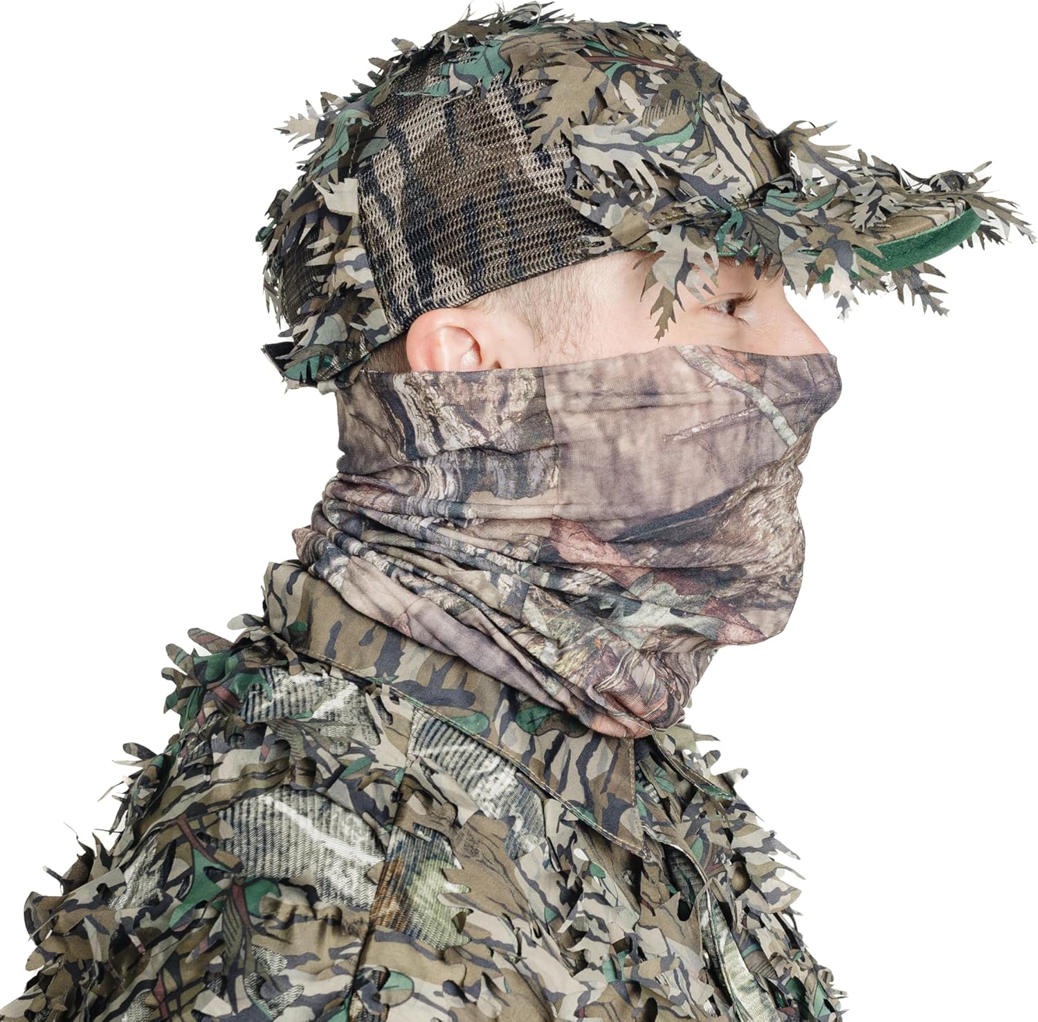 QuikCamo Mossy Oak and Realtree Camo Face Mask Gaiters for Turkey Hunting