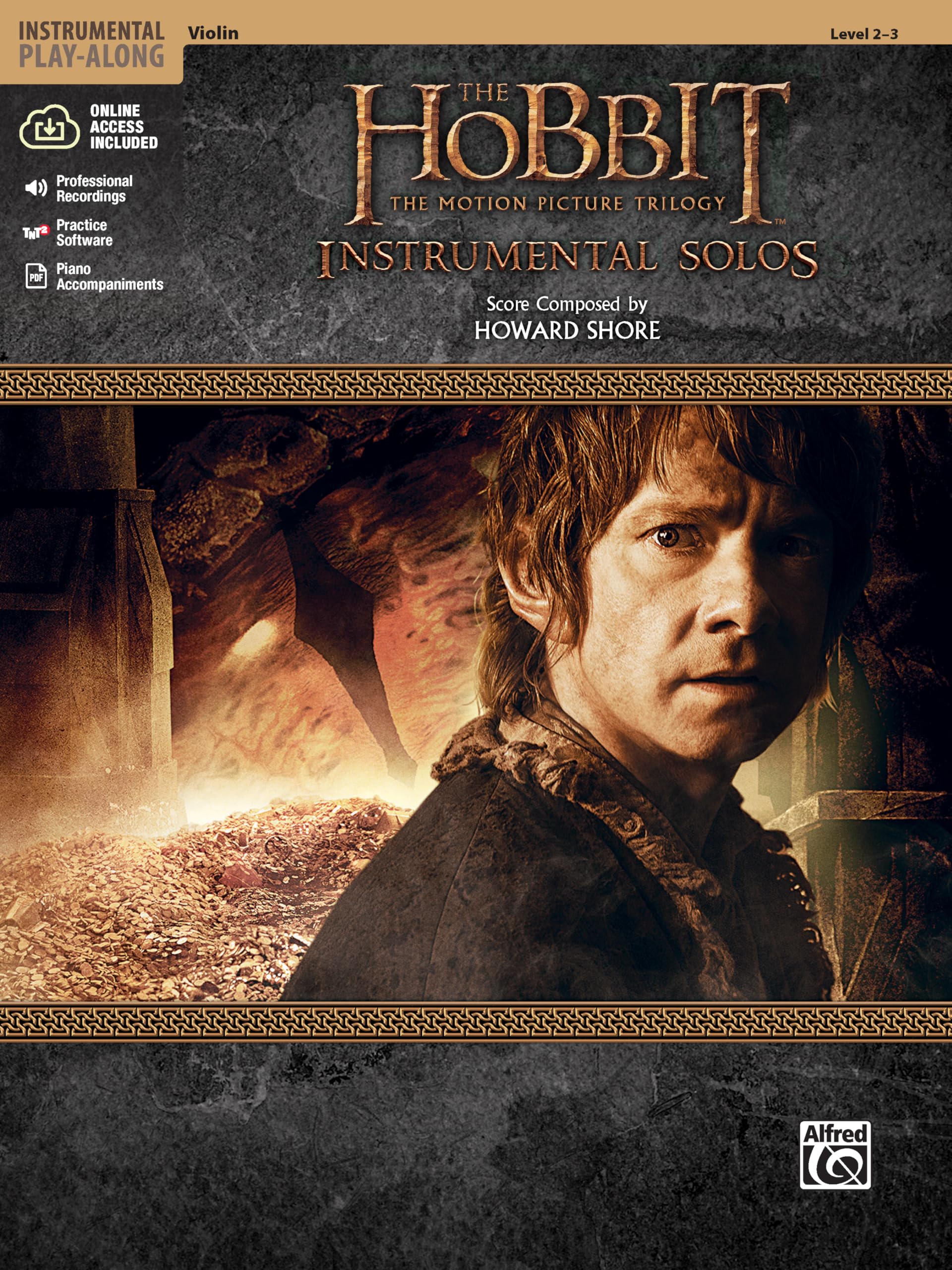 The Hobbit -- The Motion Picture Trilogy Instrumental Solos for Strings: Violin, Book & Online Audio/Software/PDF (Pop Instrumental Solo Series)