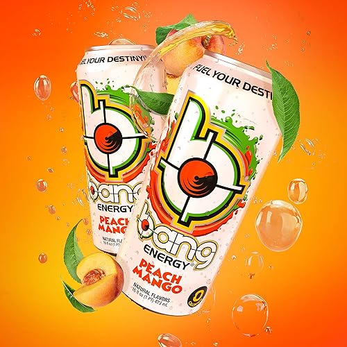 Miniatura 5 de Bang Energy - Paquete variado de 3 sabores, sin azúcar, bebida energética, 16 onzas (paquete de 12)