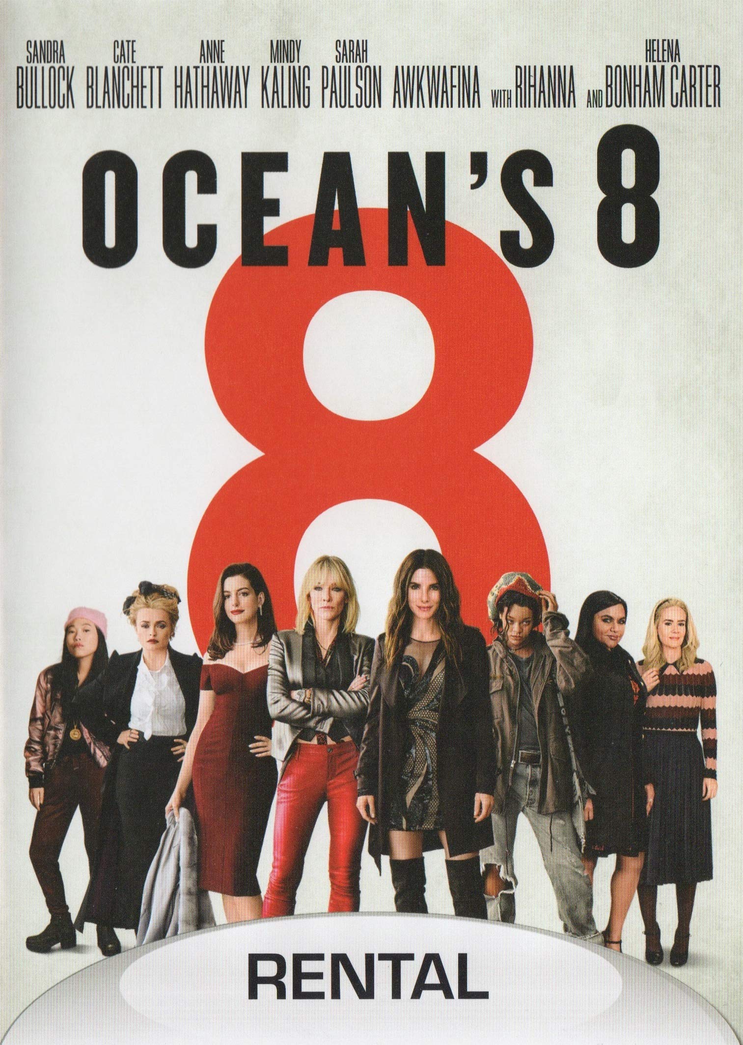 Cover of Ocean's 8 (DVD)