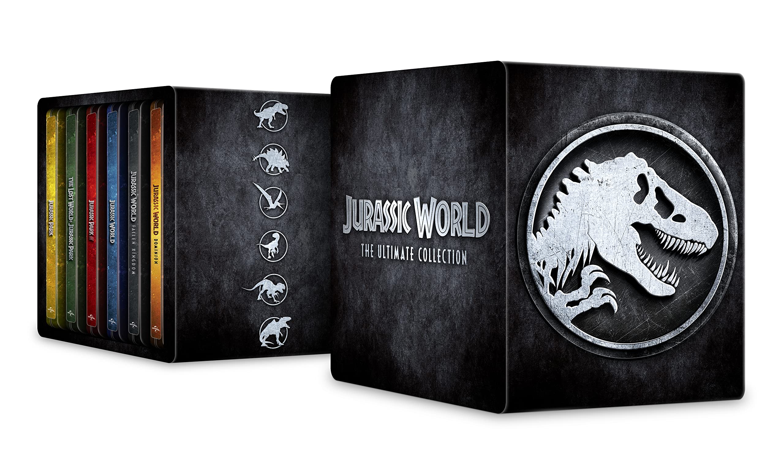 JURASSIC WORLD COLLECTION STEELBOOK (4K Ultra HD + Blu-Ray)