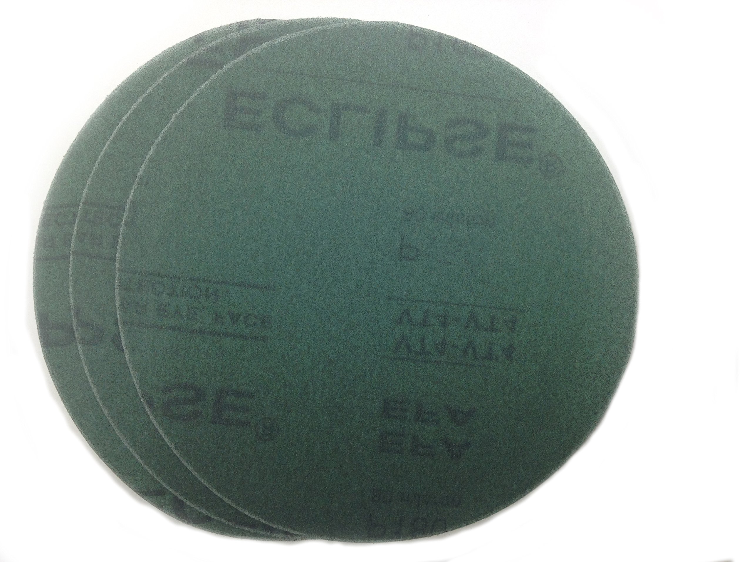 Sungold Abrasives 07874 Eclipse Film Hook & Loop Sanding Discs For Gem Sanders 60 Micron Bulk 20 Pack, 11-1/4",