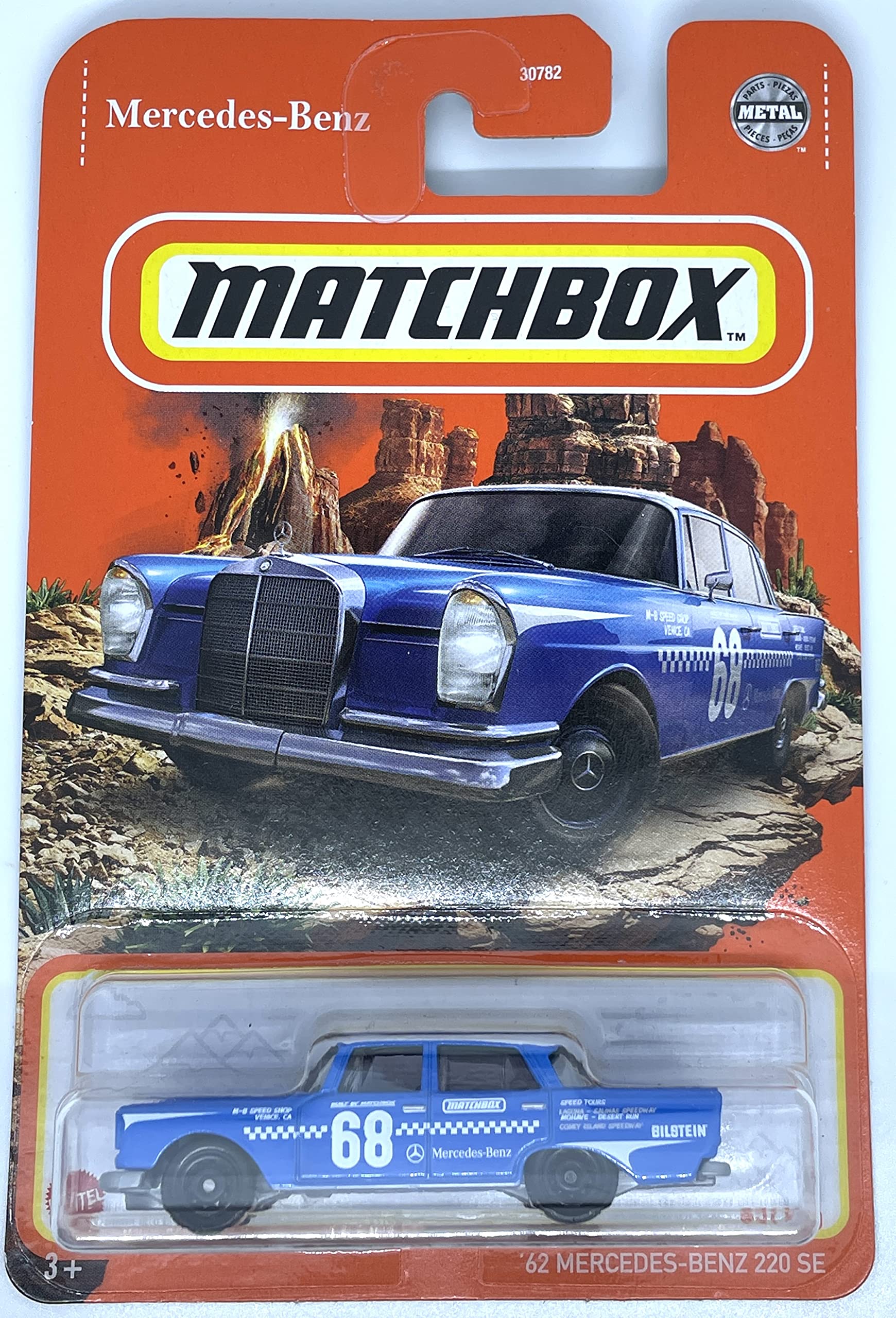 Amazon | マッチボックス - '62 メルセデスベンツ 220 SE - ブルー Amazon | マッチボックス - '62 メルセデスベンツ 220 SE - ブルー