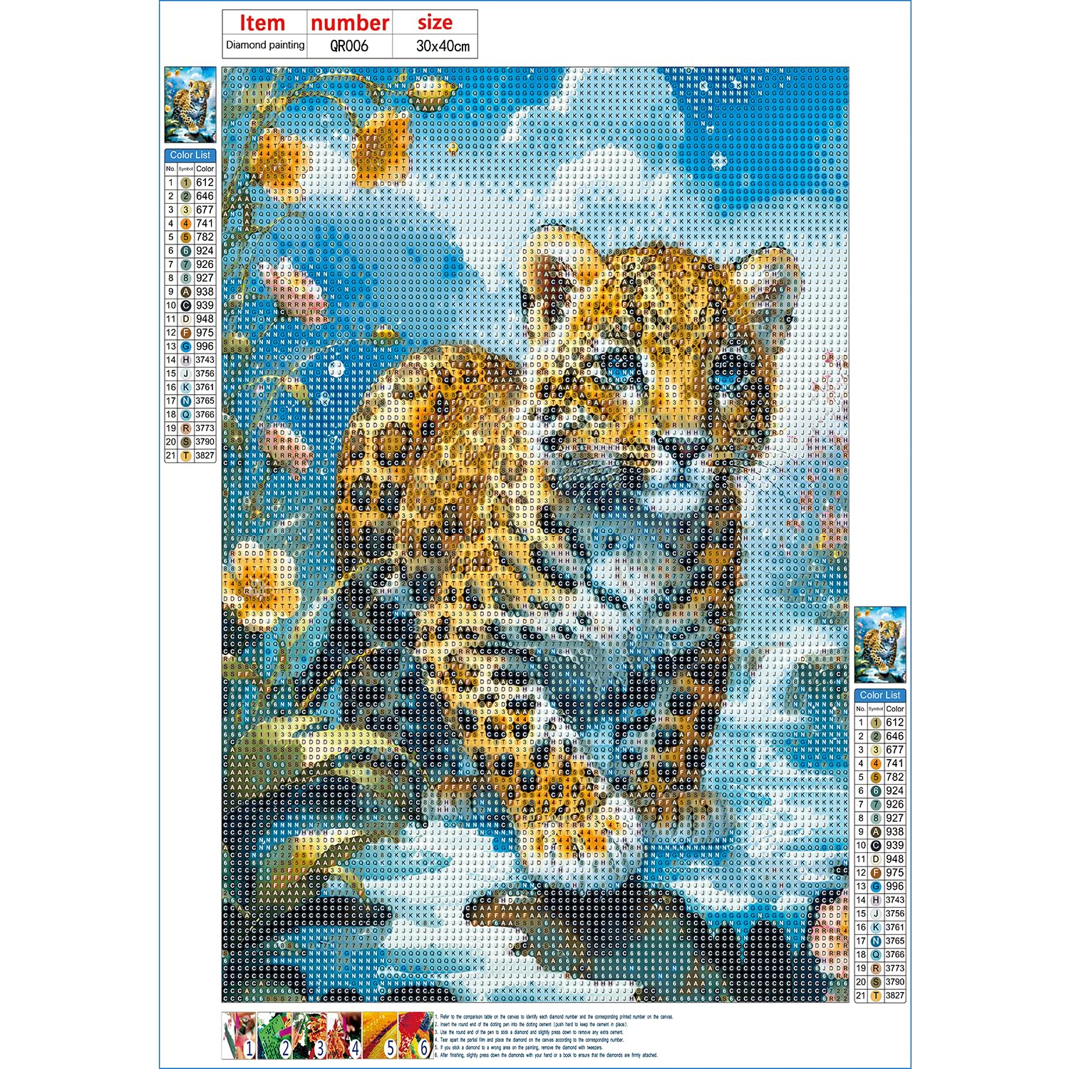 QINRUBB DIY Diamond Painting – Motiv Wukong, 5D Runde Diamanten, 30x40 Cm, Set Für Erwachsene & Anfänger