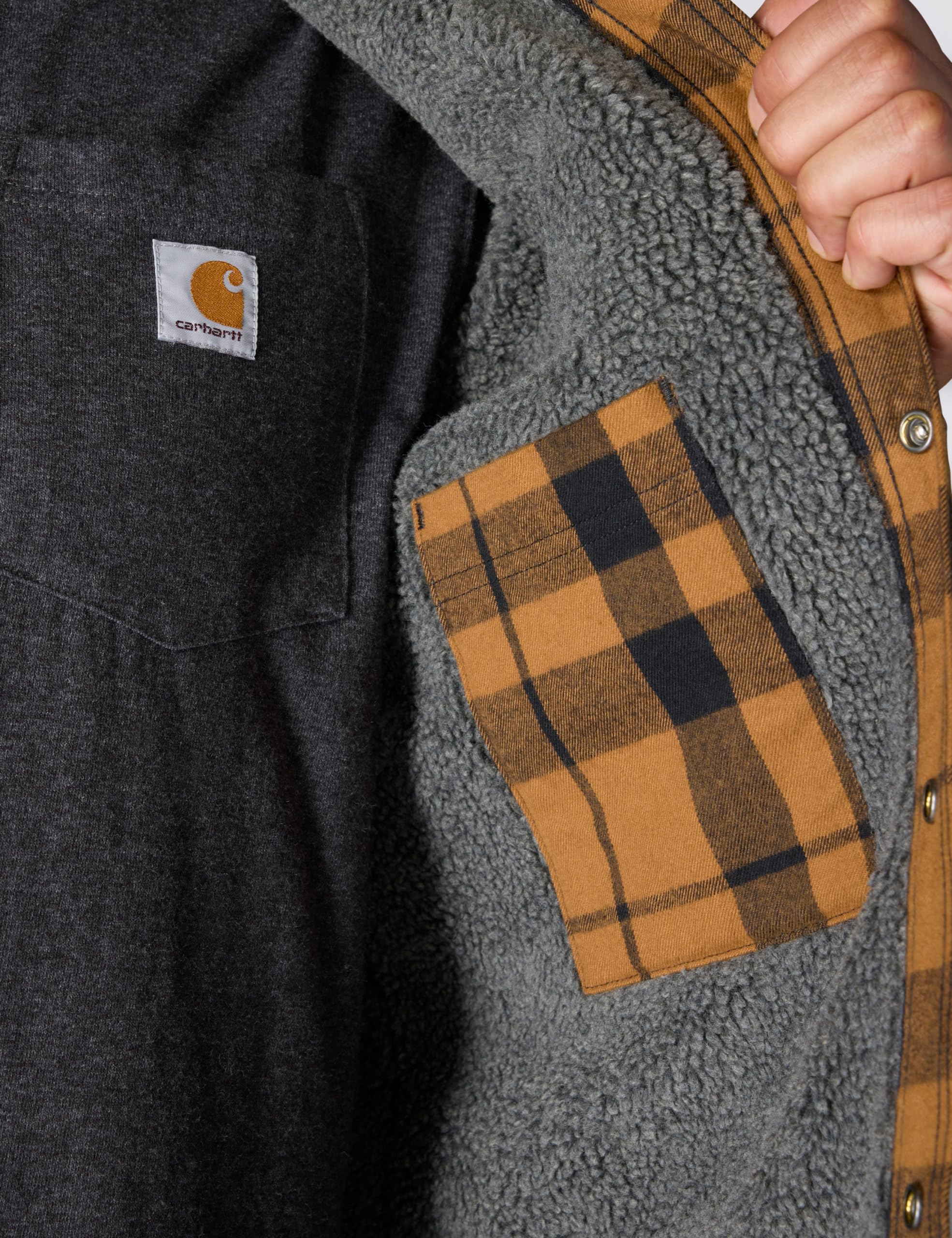 Carhartt Hubbard Plaid Shirt Kurtka, XL