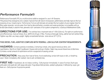 Stanadyne Performance Formula Diesel Fuel Additive - 6 Pack of 1/2 Pints # 38564