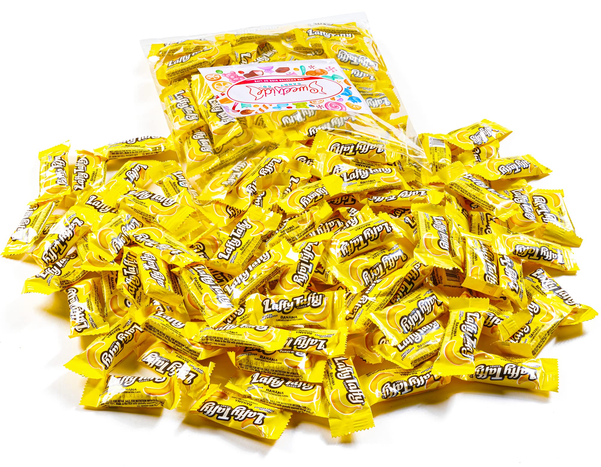 Laffy Taffy 2lb Laffy Taffy Candy Yellow Banana Flavors Chewy