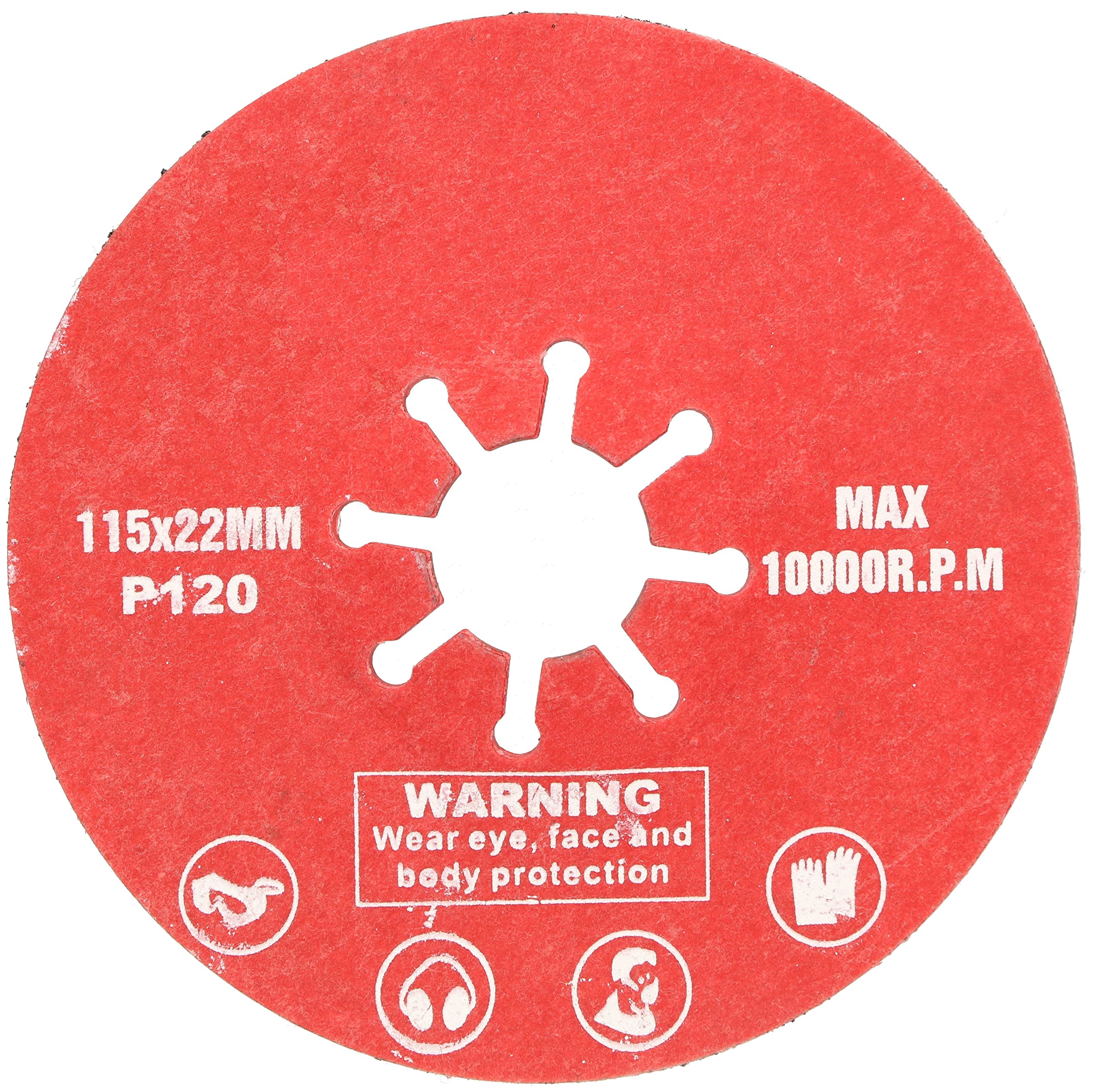 KOTARBAU® Set di 20 dischi abrasivi 115 x 22 mm per piastrelle pietra grana 120 carburo di silicio