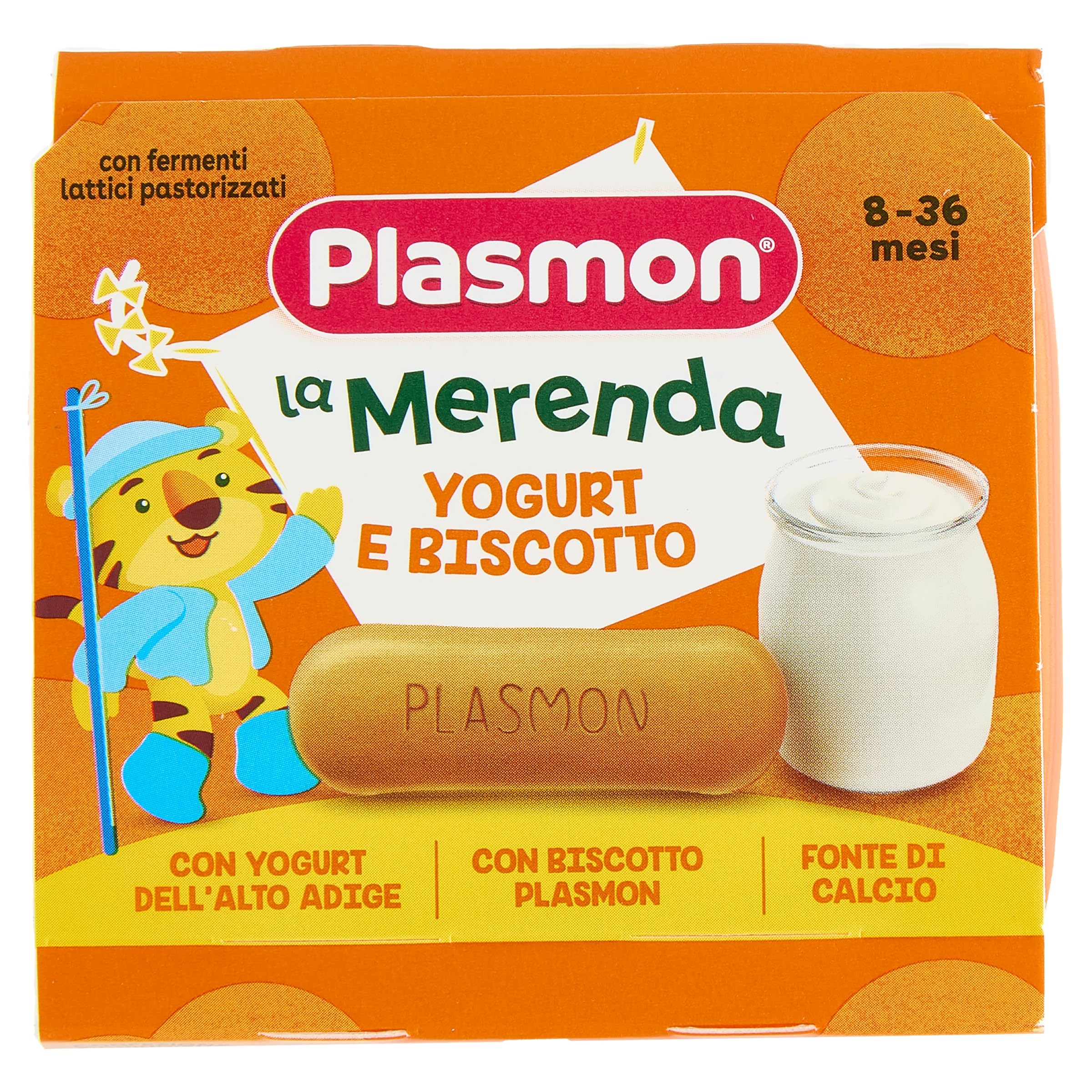 Plasmon Merenda Yogurt e Biscotto 2x120g (12 Confezioni)