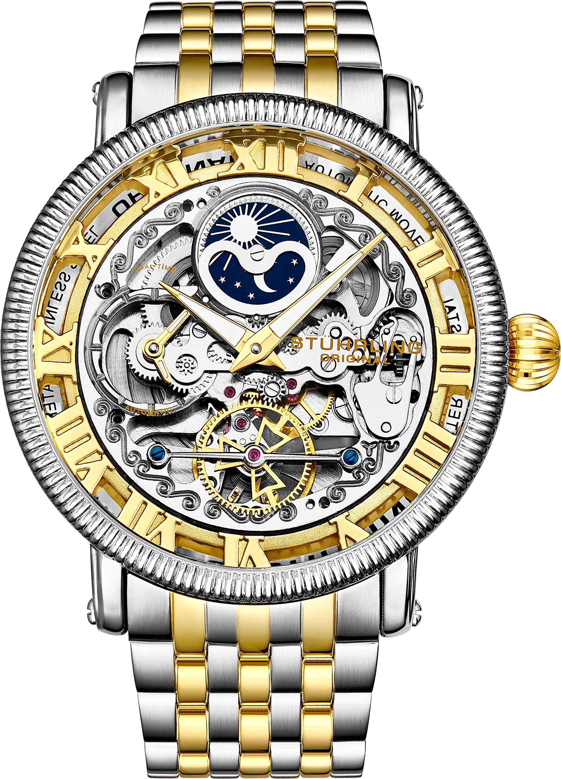 時計 Stuhrling Original Amazon.co.jp: Stührling オリジナルメンズ自動巻き腕時計