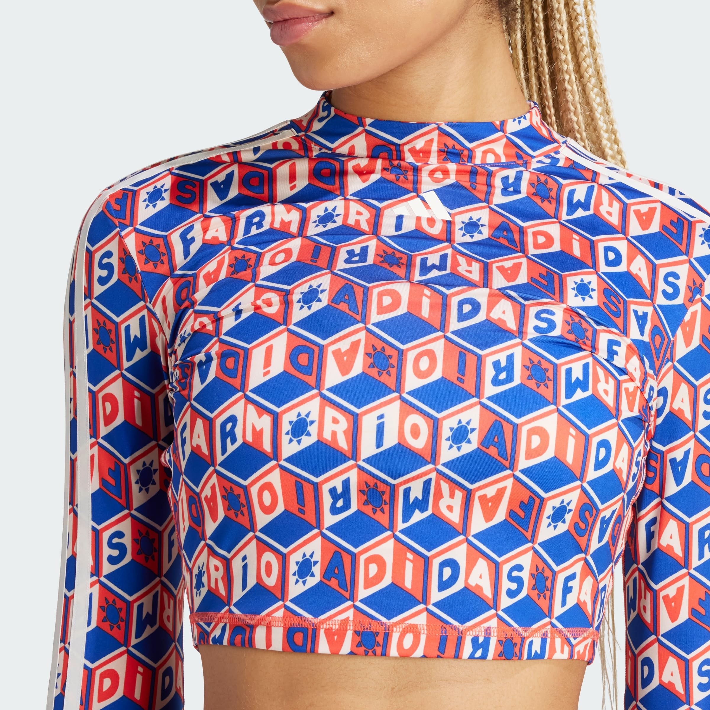 adidas X Farm Rio Crop koszulka z długim rękawem