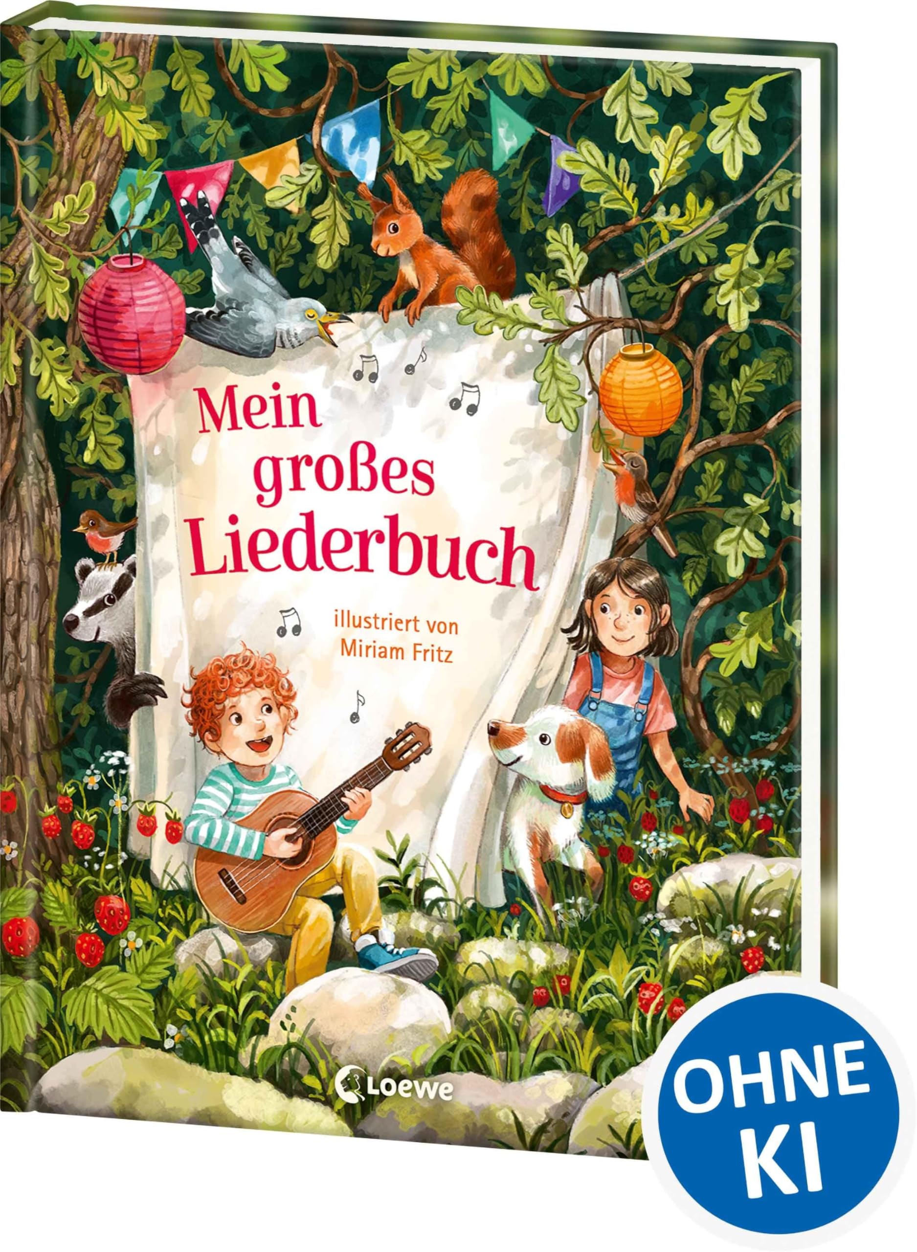 Mein großes Liederbuch - Liederbuch mit Noten und Gitarrengriffen