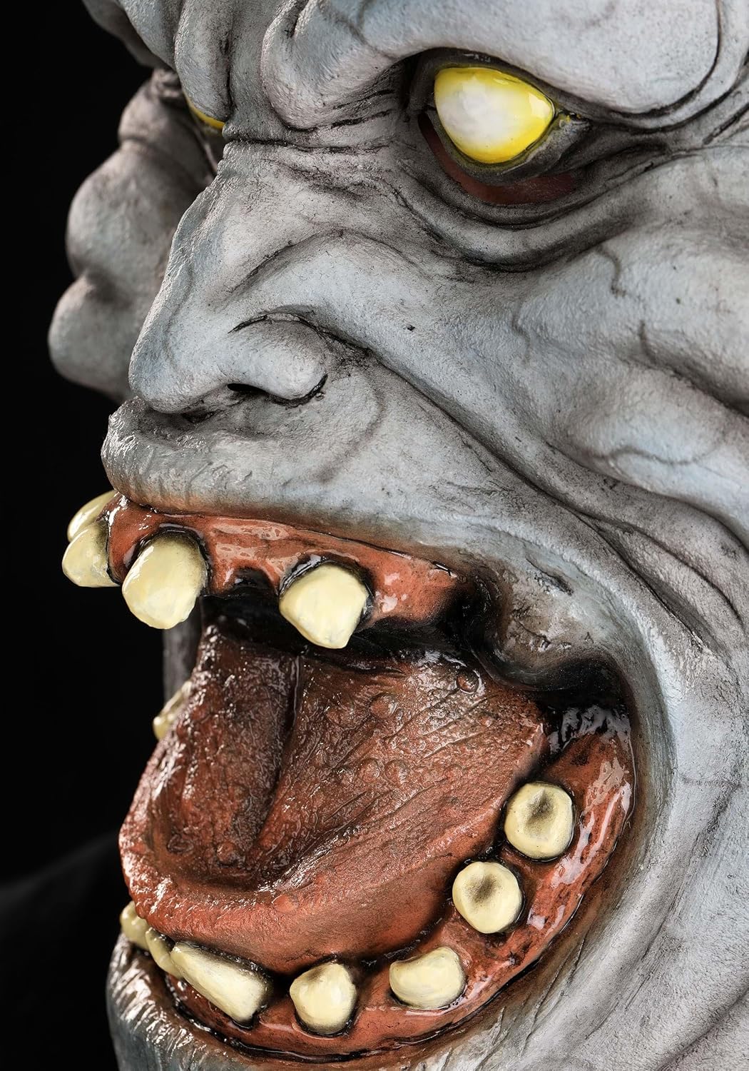 Deluxe Ghostbusters Nunzio Scoleri Brothers Mask for Adults - Ghostbusters Costume Accessory Cosplay Mask Gray