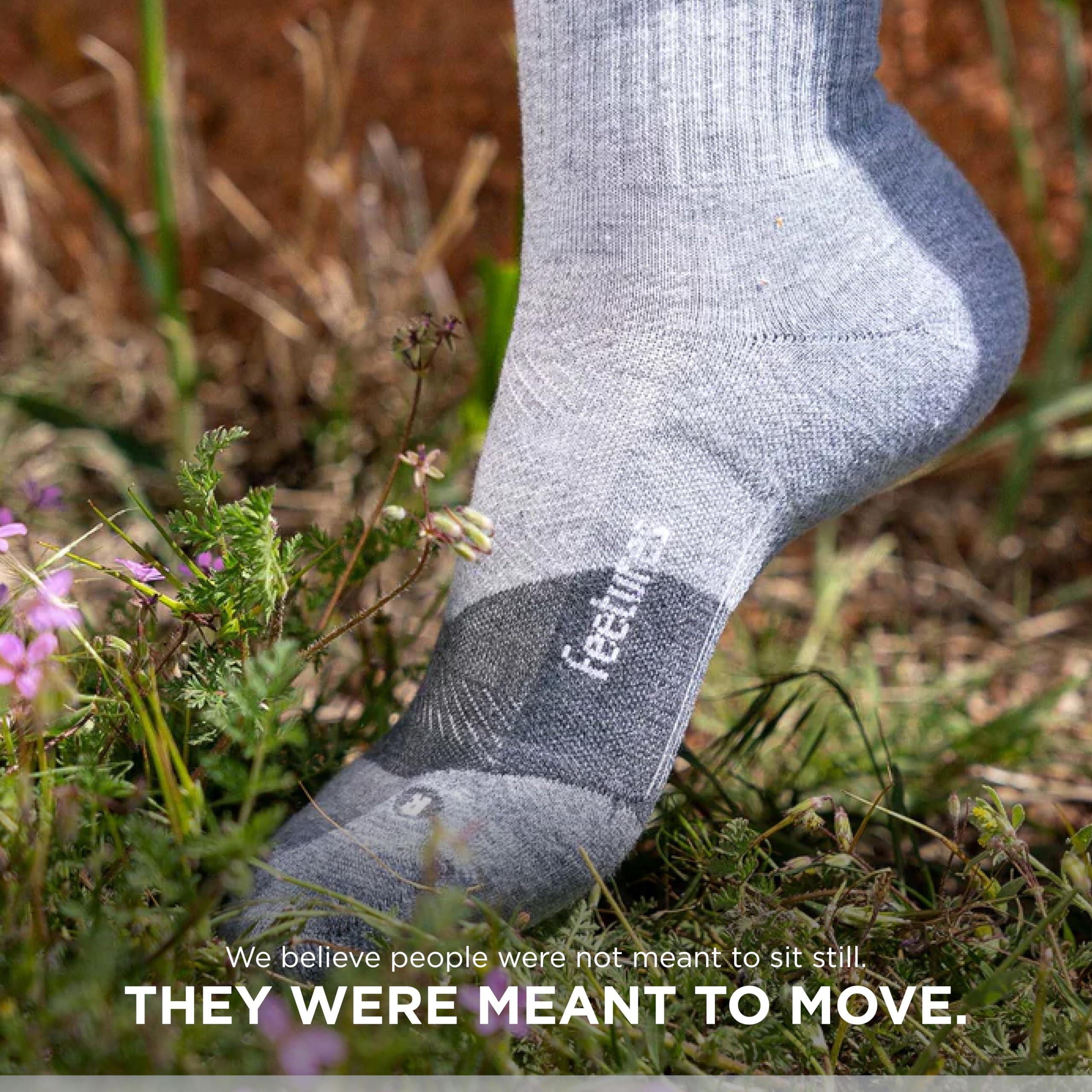 Feetures Unisex Trail Max Cushion Mini Crew Socken