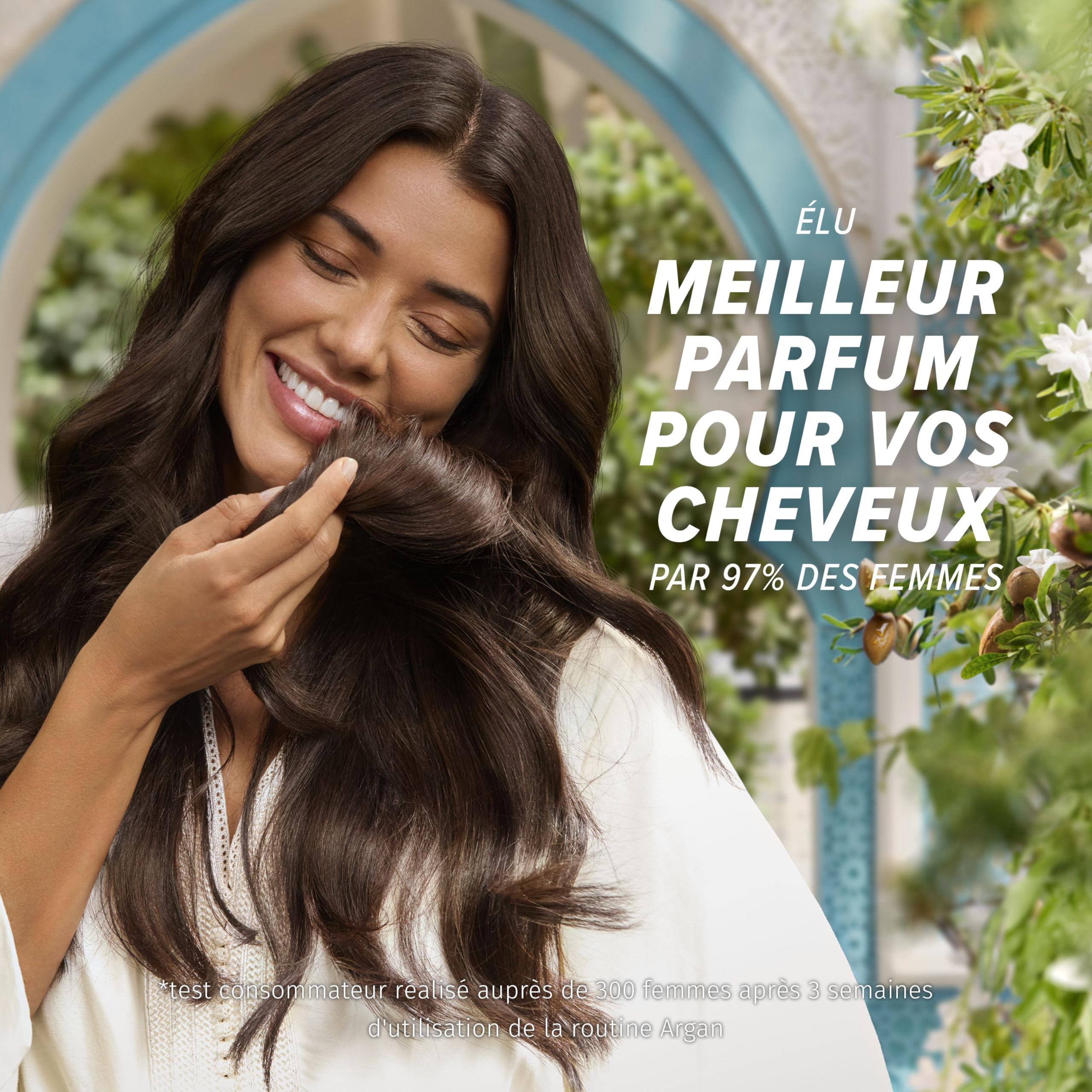 Herbal Essences Huile Élixir Réparation Intense Huile D'Argan Du Maroc 95ml Pour Cheveux Lisses Et Brillants. Pénètre Profondément Pour Nourrir, Renforcer Et Réparer. Formule Légère Et Végane