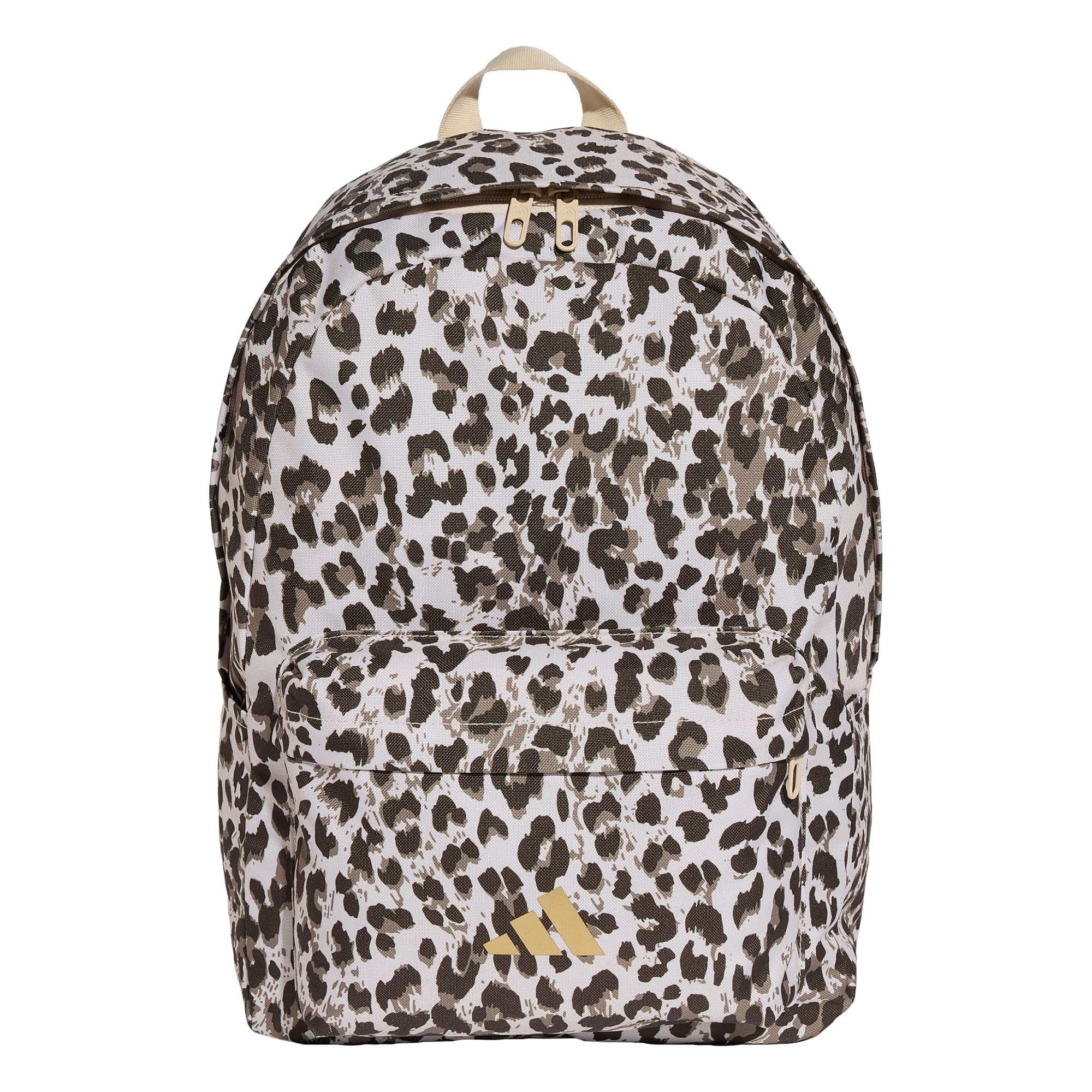adidas Unisex Leo Graphic Backpack, Crystal Linen/Khaki Six, One Size