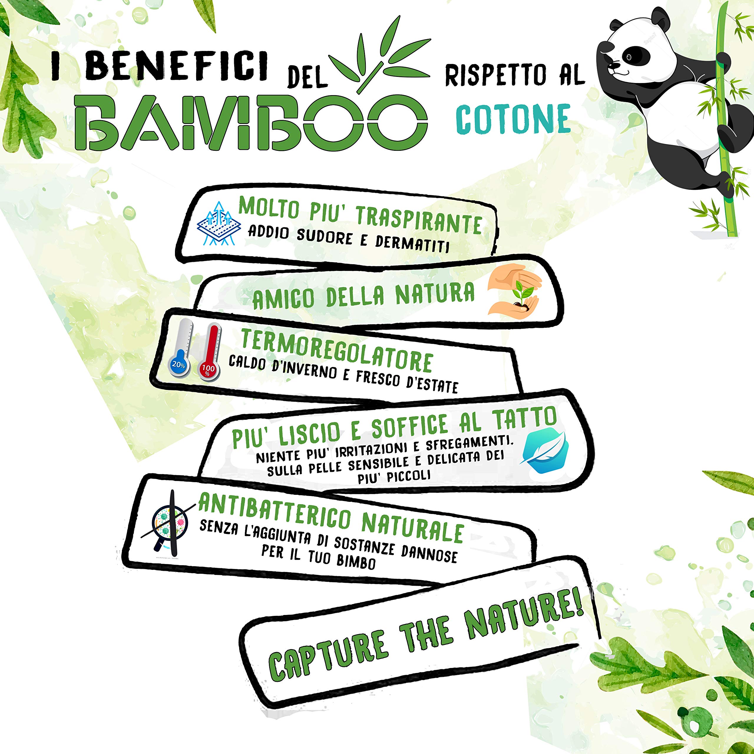 Mussole Neonato Bamboo 100% Biologico, 3 Copertine In Mussola, 120x120, Copertina Neonati Per Culla, Passeggino, Ovetto, Morbide, Sicure, Per Tutte Le Stagioni Più Portaciuccio Omaggio Leolea