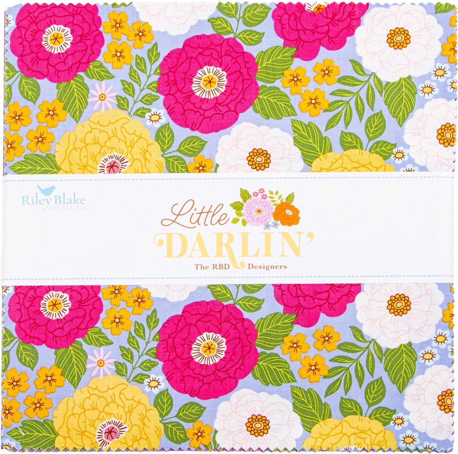 Little Darlin' 10" Stacker 42 10-inch Squares Layer Cake Riley Blake Designs 10-16970-42