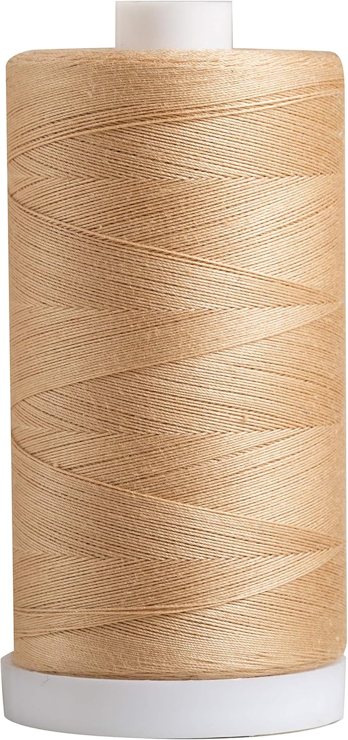 Connecting Threads 100% Cotton Thread - 1200 Yard Spool (Natural) : Everything Else