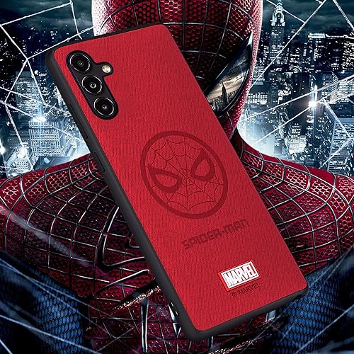 Miniatura 9 de IRON SPIDER Funda para Galaxy A13 5G y A04S, con personaje de superhéroe, funda de piel para Samsung A13 (rojo)