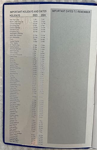 Miniatura 5 de Calendario mensual de negocios 2023 de 5 x 8 pulgadas, organizador de citas, planificador de citas (gris plateado)