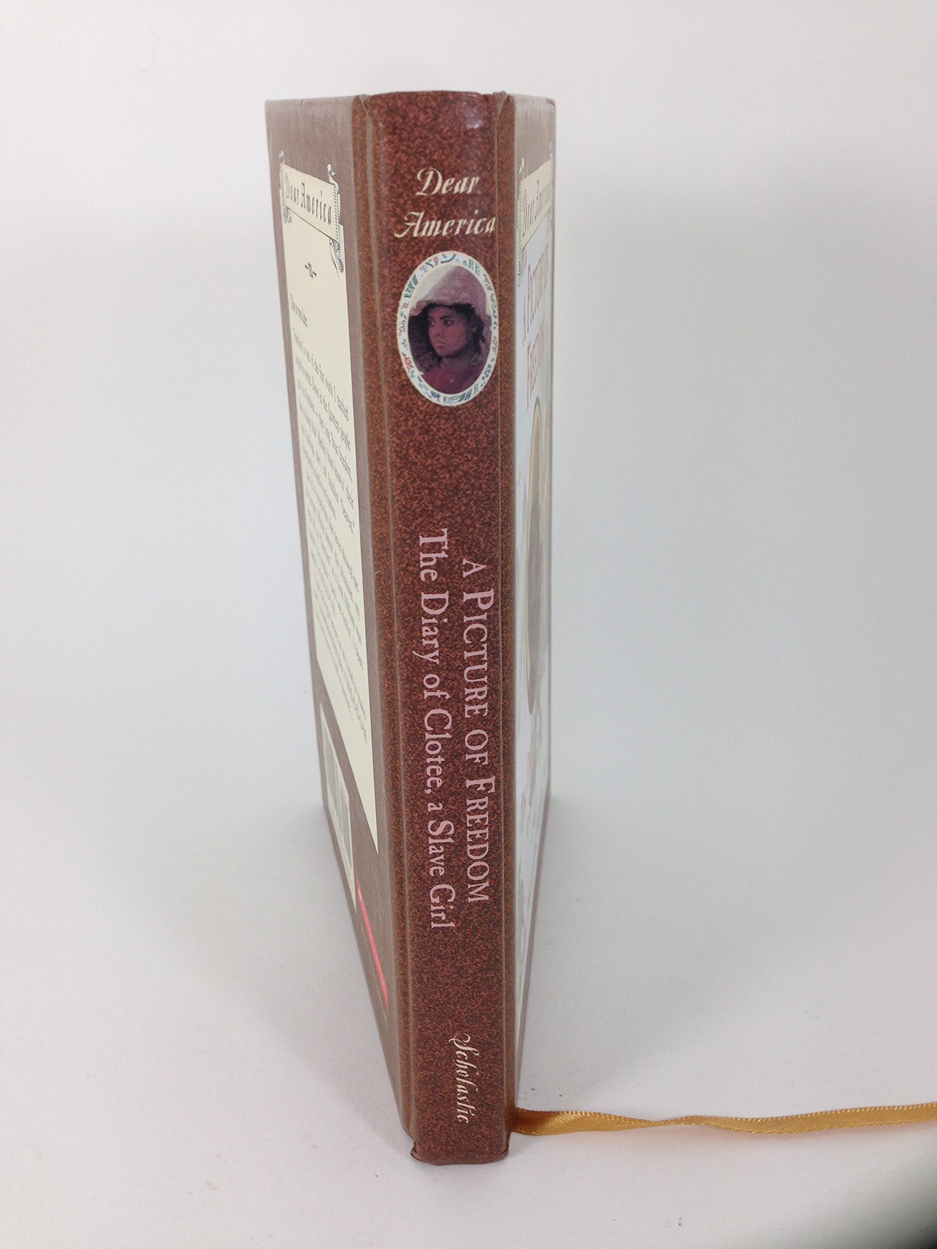 A Picture of Freedom: The Diary of Clotee, a Slave Girl, Belmont Plantation, Virginia 1859 (Dear America Series) - Image 3