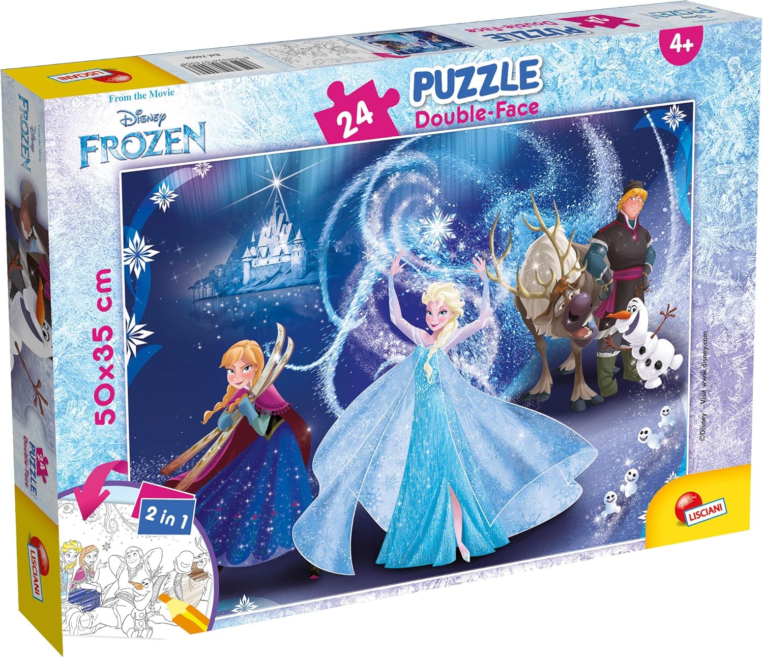 Lisciani 73986 Puzzle, Multicolour