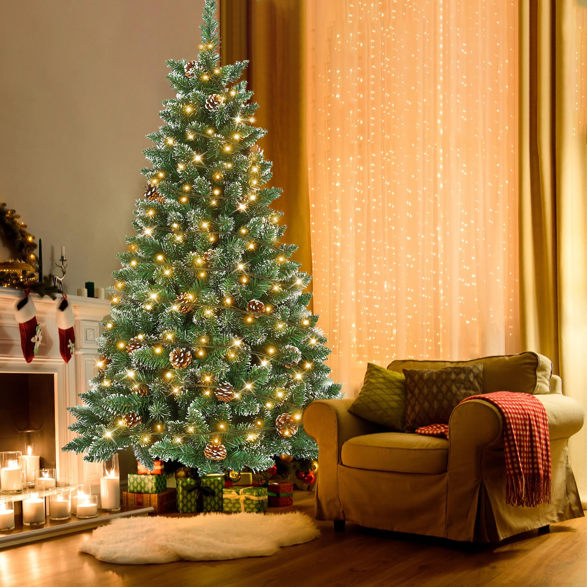 Albero Di Natale Artificiale Verde 210 Cm | Leroy Merlin