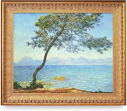 Miniatura 77 de A&T ARTWORK Antibes Seen from The Salis Gardens de Claude Monet Las Obras de Arte Clásico Mundial Reproducciones, Impresiones de Arte en Lienzo