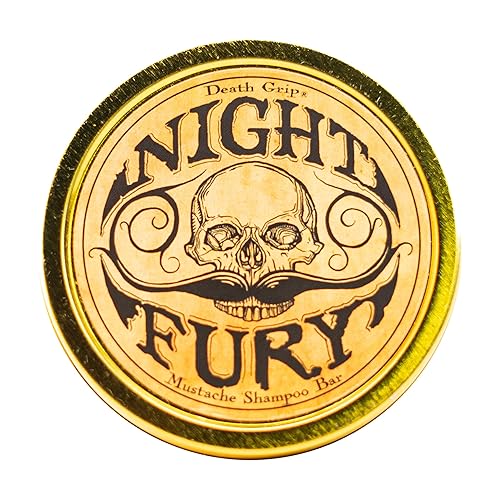 Miniatura 1 de Night Fury - Barra de lavado para barba y bigote, aroma cítrico, jabón facial suave para hombres, limpieza profunda, suaviza el vello facial,