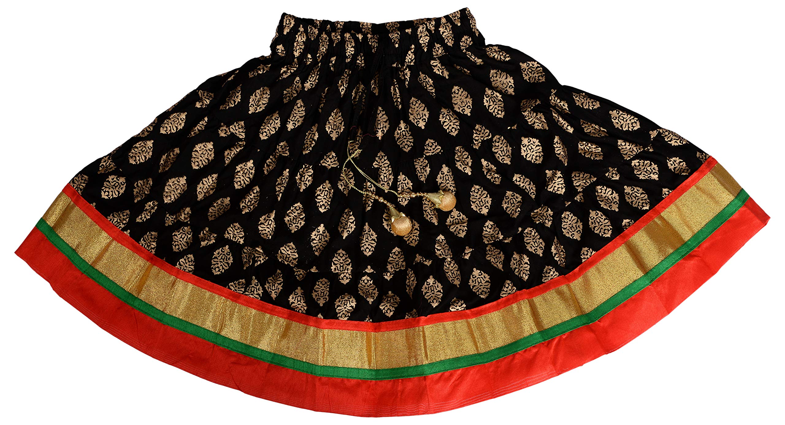 DIAMO Indian Traditional Style Lehenga Choli for Baby Girls 4