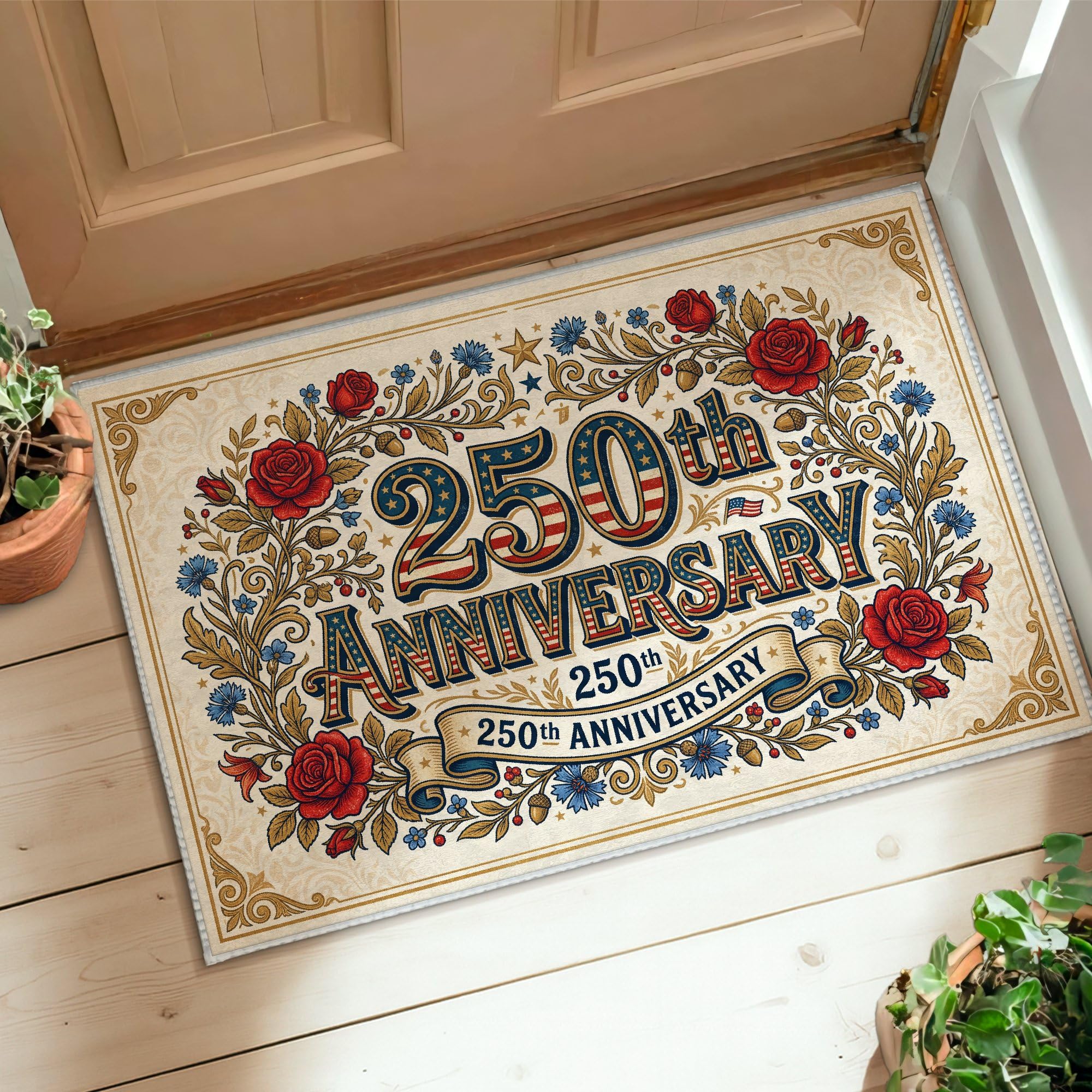 Tapis vintage résistant aux taches : la solution pour entrées et bains