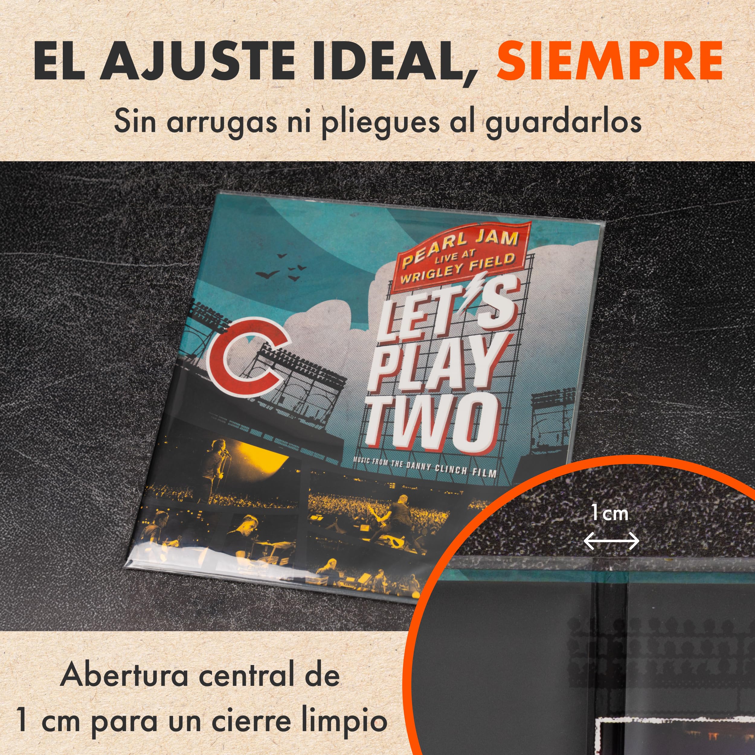 25x Gatefold Fundas Exteriores de Vinilo de 12'' | Spincare Cubiertas Crystal para Álbumes Simples y Dobles | Fundas de Plástico Sin Ácido | Polipropileno Transparente