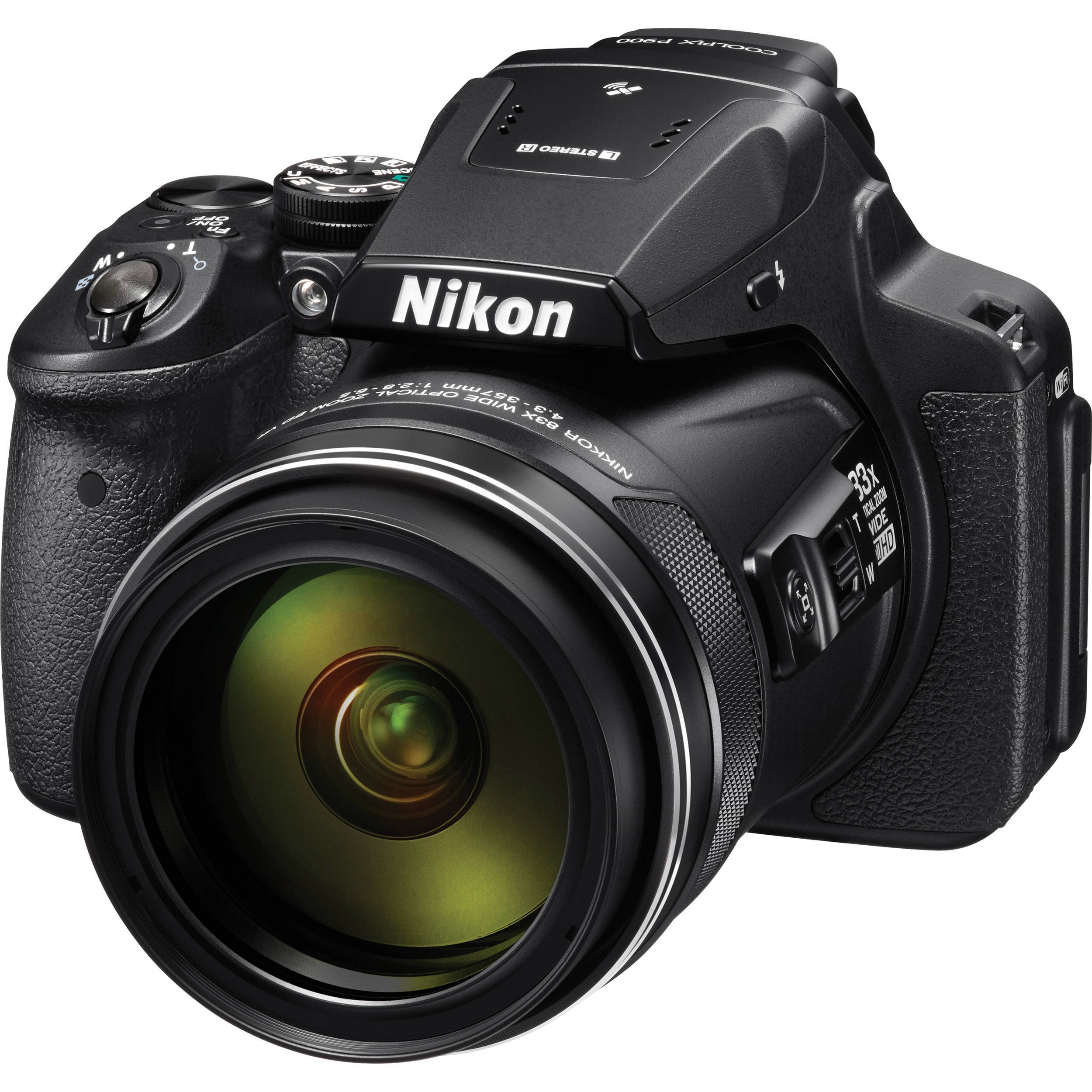 Nikon Coolpix P900 16.0MP प्वाइंट एंड शूट कैमरा 
