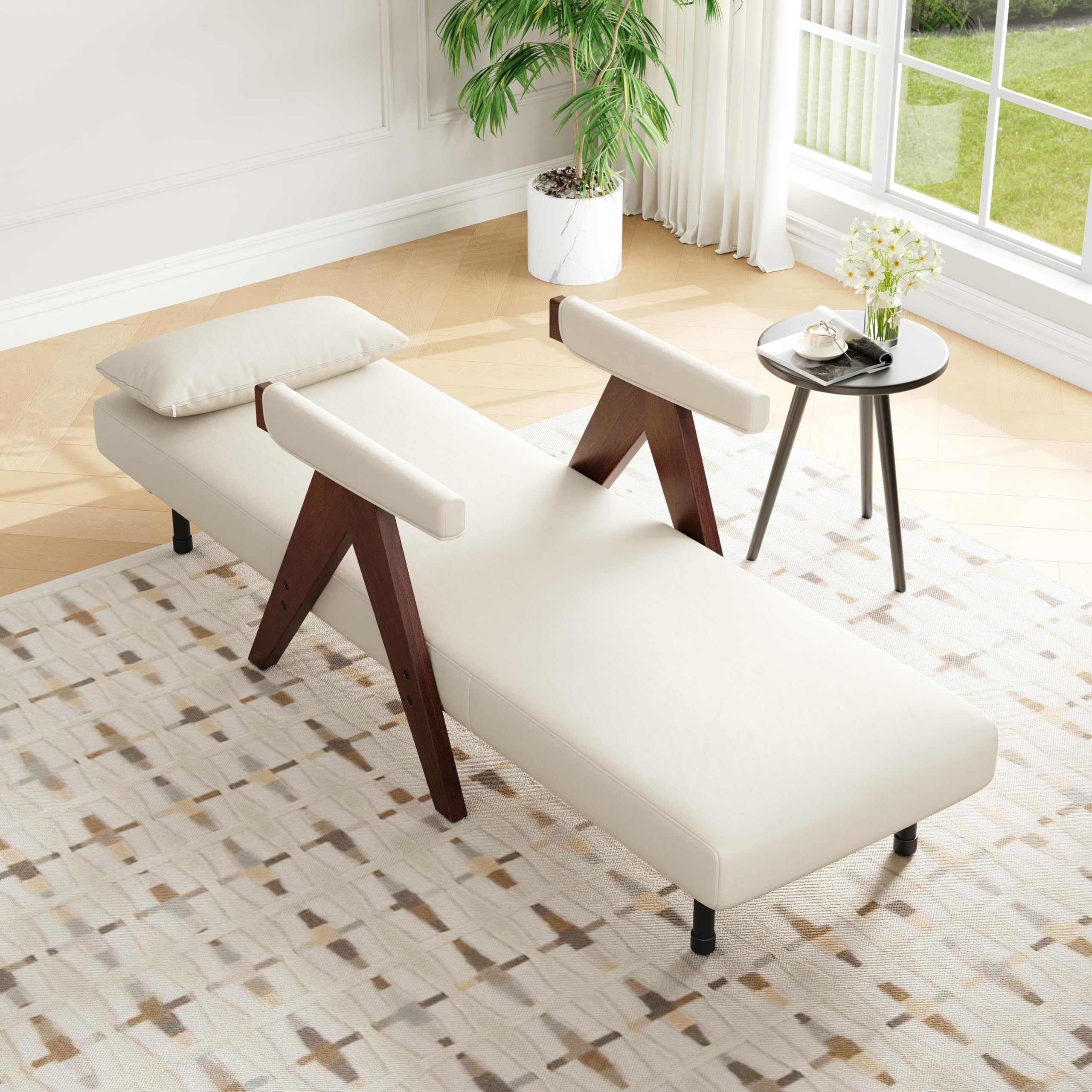 Kebnor Design Moderno: Poltrona Conversione 3 in 1 con Funzione di Sonno, Divano Letto Trasformabile, Pieghevole Imbottita, Lounge, Letto Singolo, Adatta per