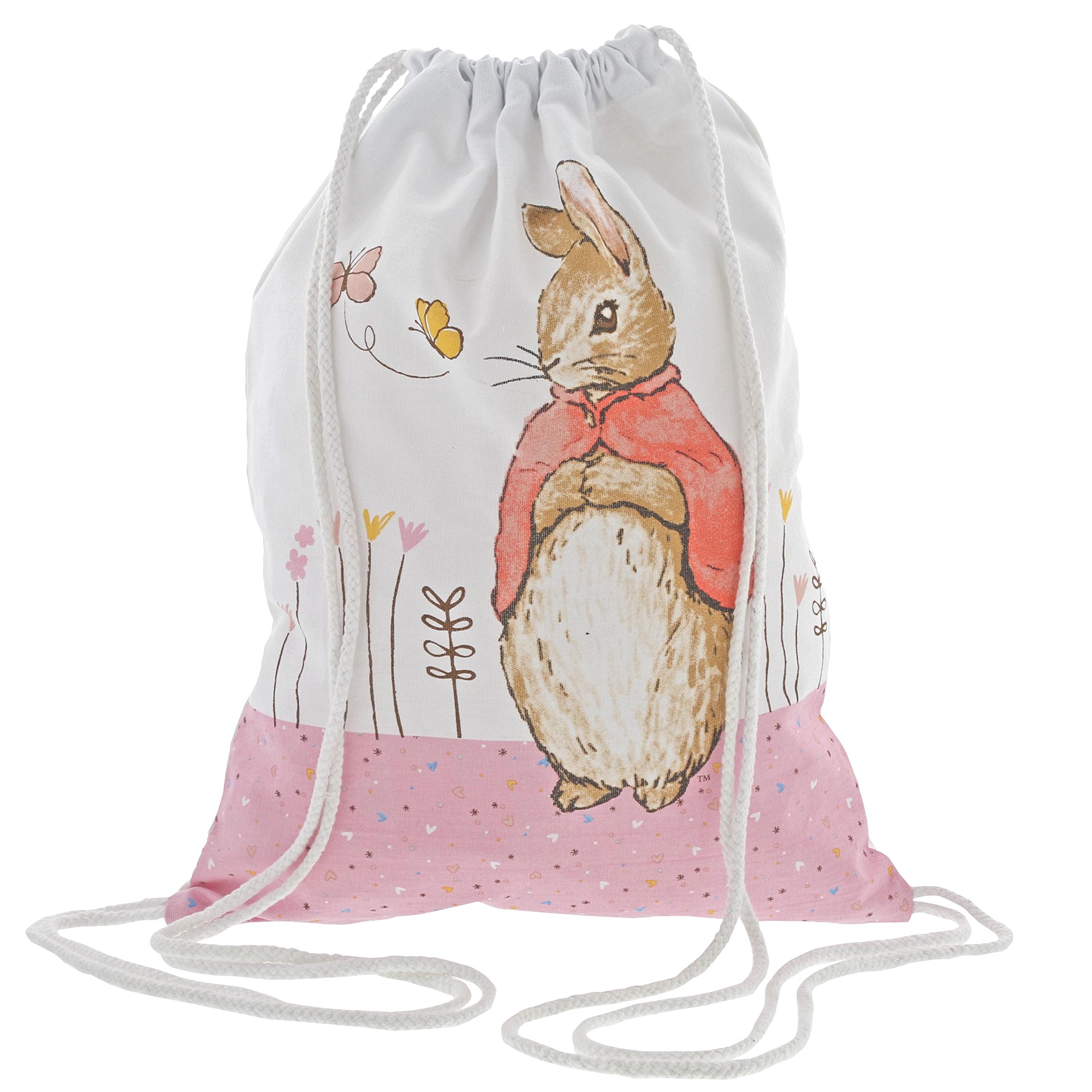 Beatrix Potter Flopsy Drawstring Bag