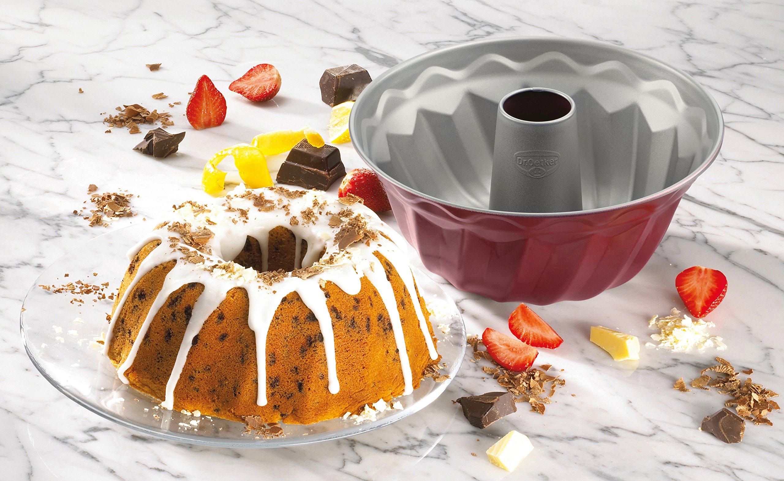 Dr. Oetker Forma "Babka" z tuleją 22x11,5cm Bicolor