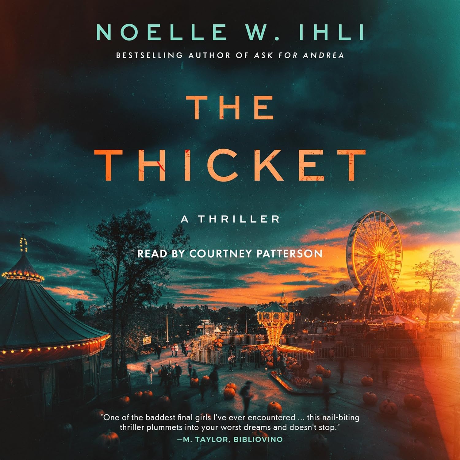 The Thicket by Courtney Patterson: Gripping Women Sleuths Thriller - Carnival Killer Mystery, Grieving Sister's Nightmare