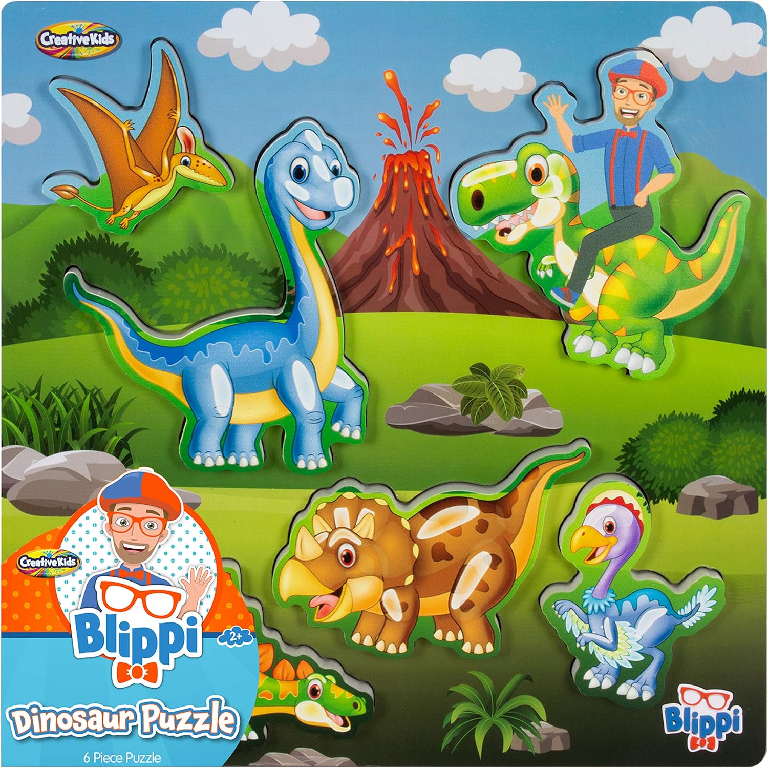 Blippi Chunky Puzzles for Kids by Creative Kids, Chunky
