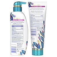 Vista 8 de Head & Shoulders Supreme, Champú y acondicionador para el cuidado del cuero cabelludo seco y la caspa, con aceite de argán y esencia de rosa, calma