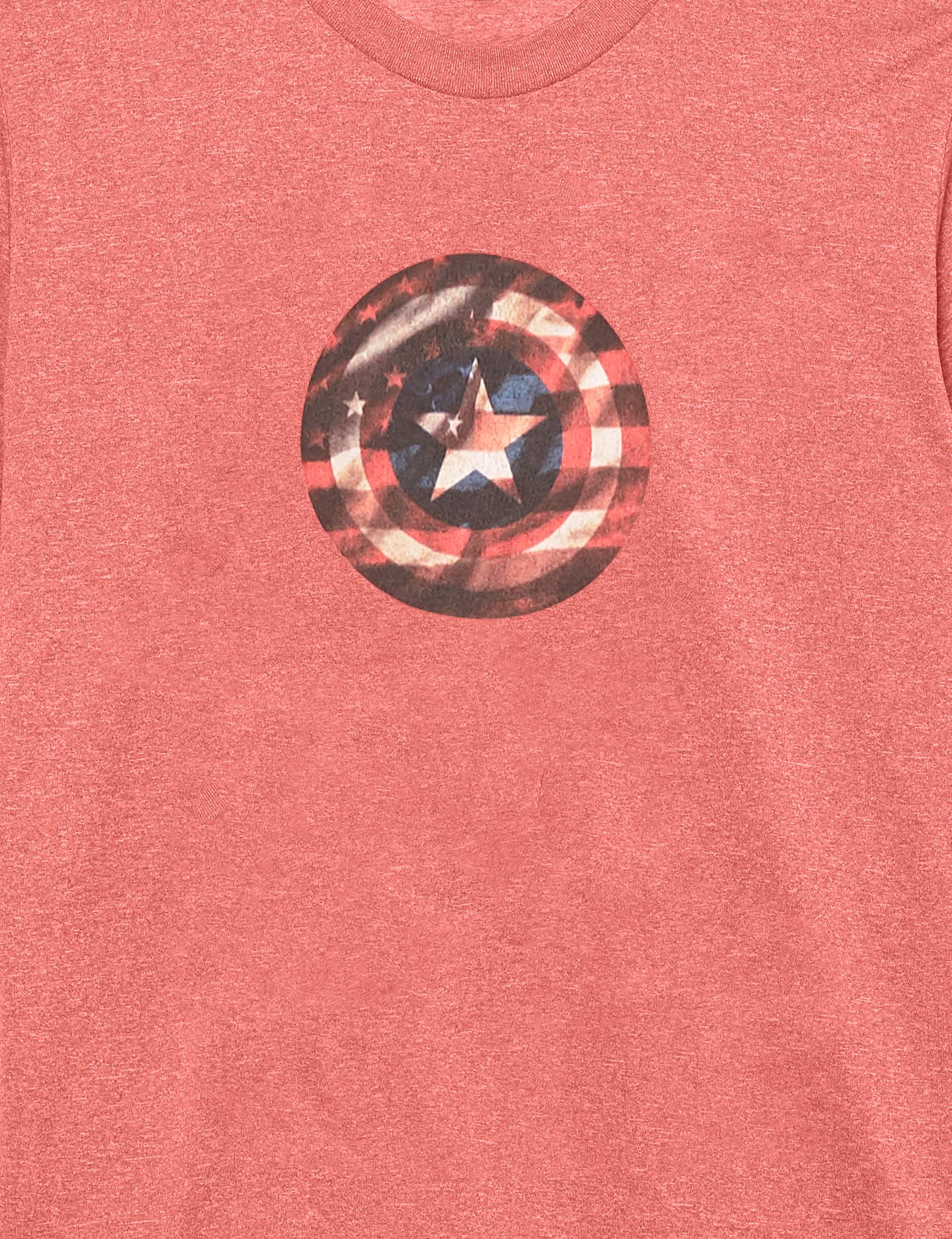 Marvel Camiseta con escudo de bandera para niños