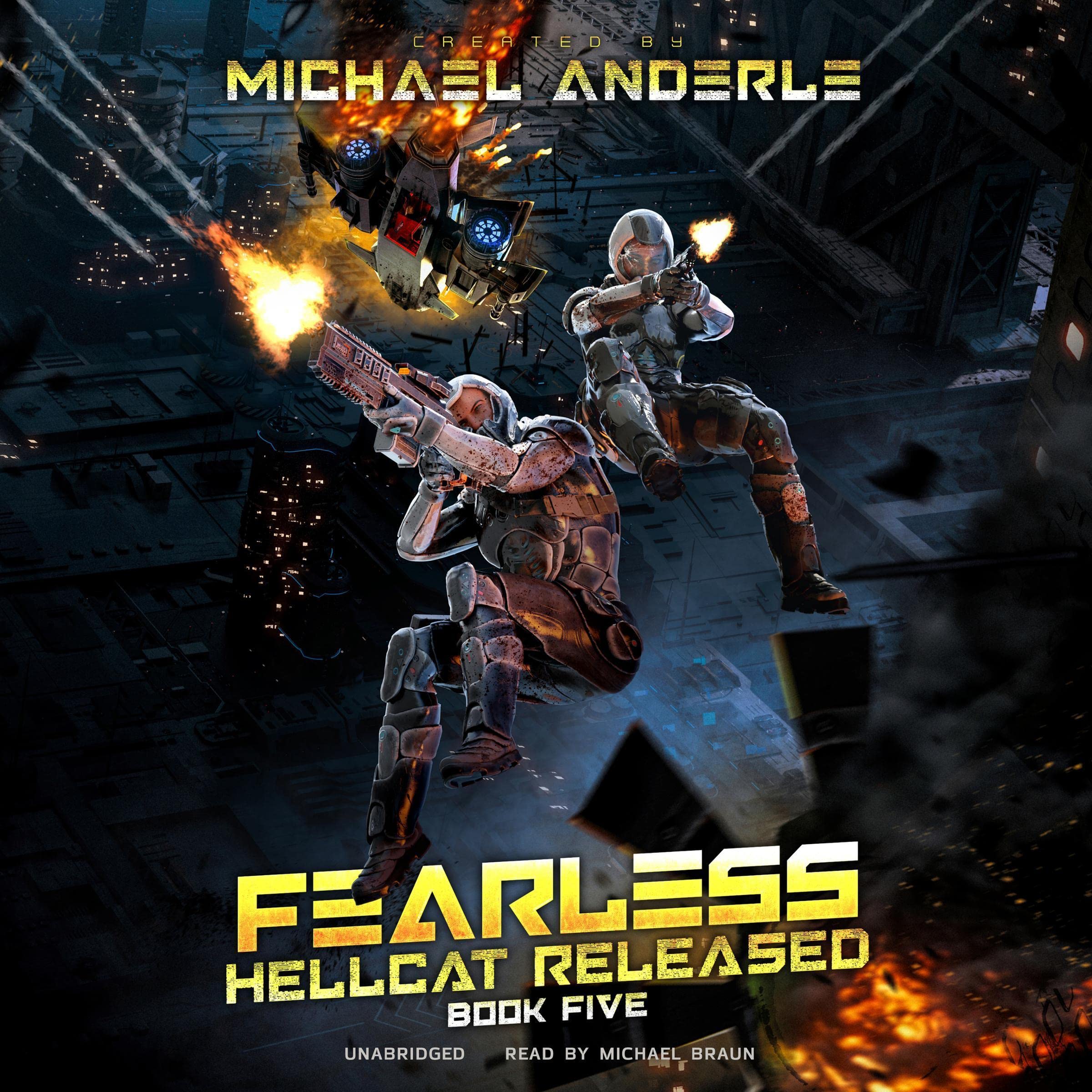 Cover art for Fearless: Hellcat Released, Book 5