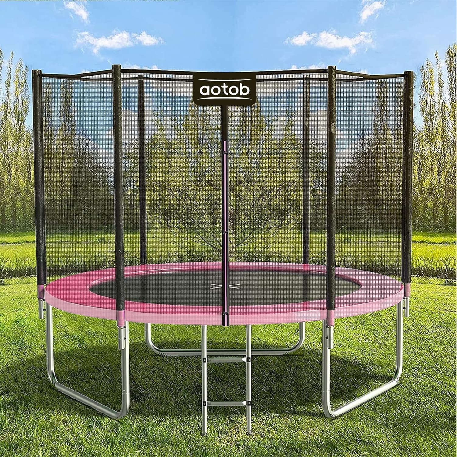 AOTOB 8 FT Trampoline...
