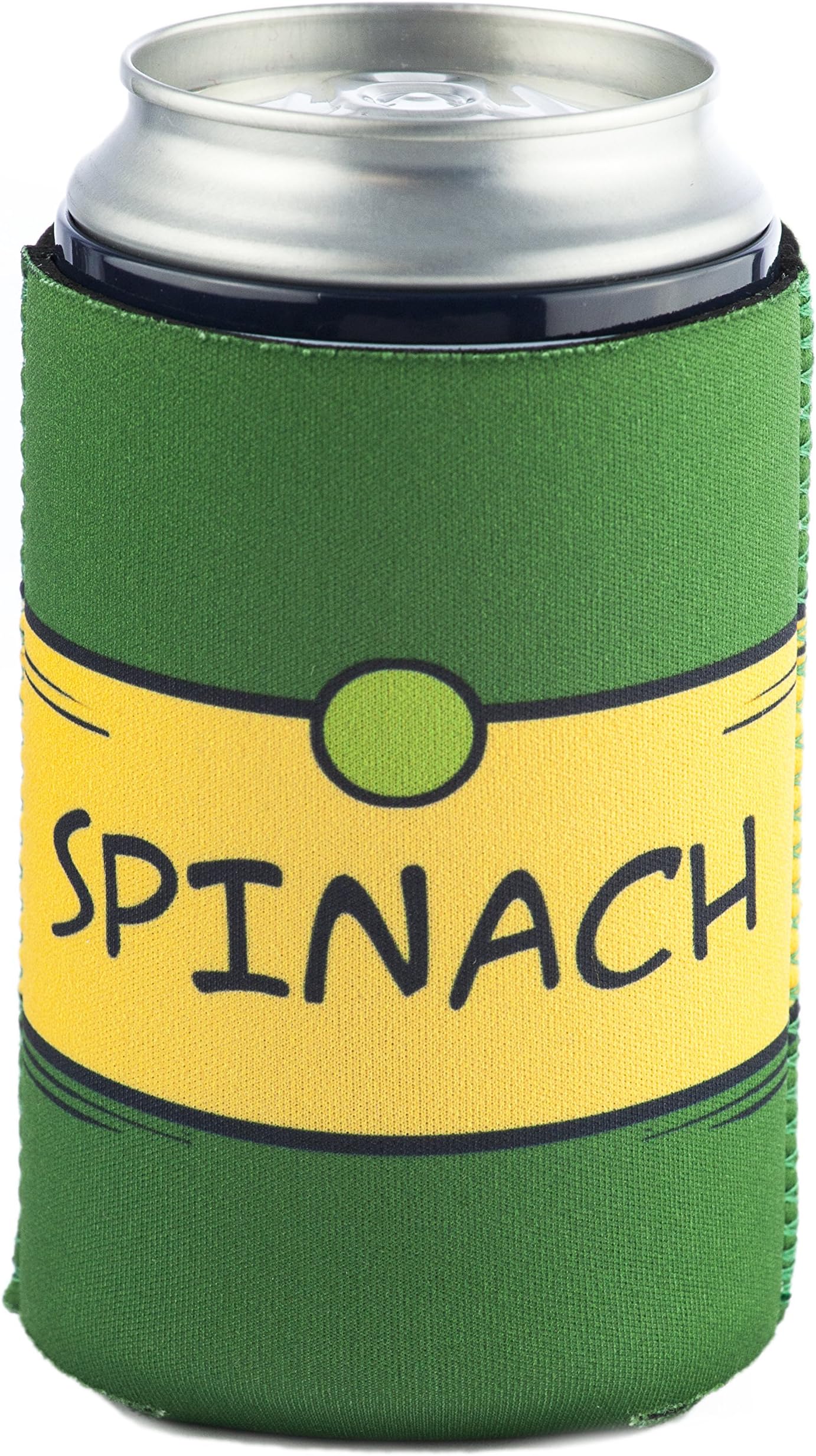 Spinach Collapsible Neoprene Can Coolie - Drink Cooler