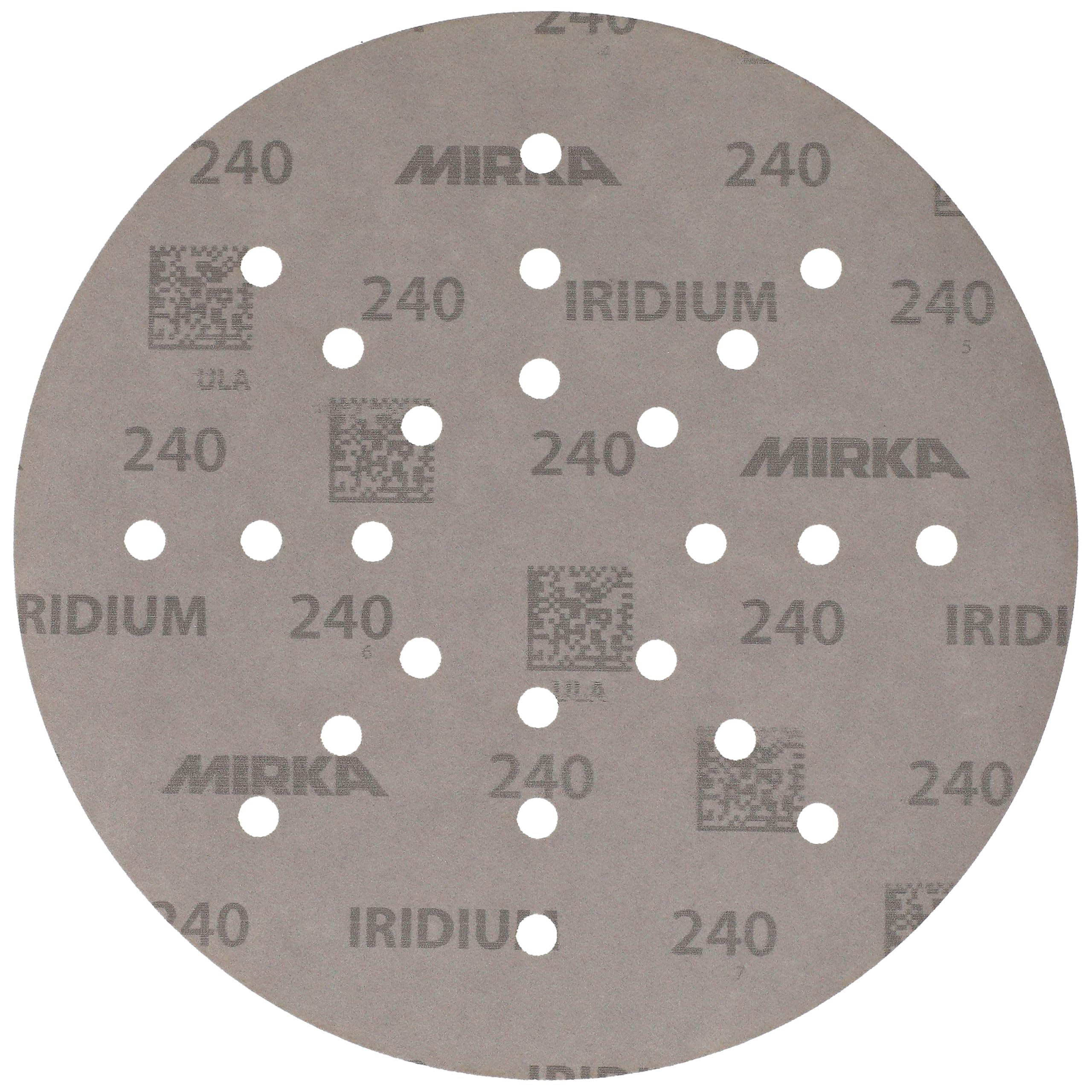 Mirka disque abrasif Iridium auto-agrippant 225 mm 24 trous