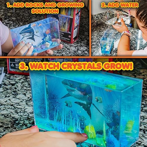 Vista 3 de Toysmith Magic Rocks Instant Crystal Growing Kit (Assorted Styles)