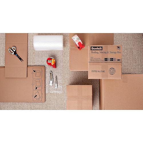 Miniatura 4 de Cinta de embalar de almacenamiento y movimiento de larga duración Scotch, Transparente 4