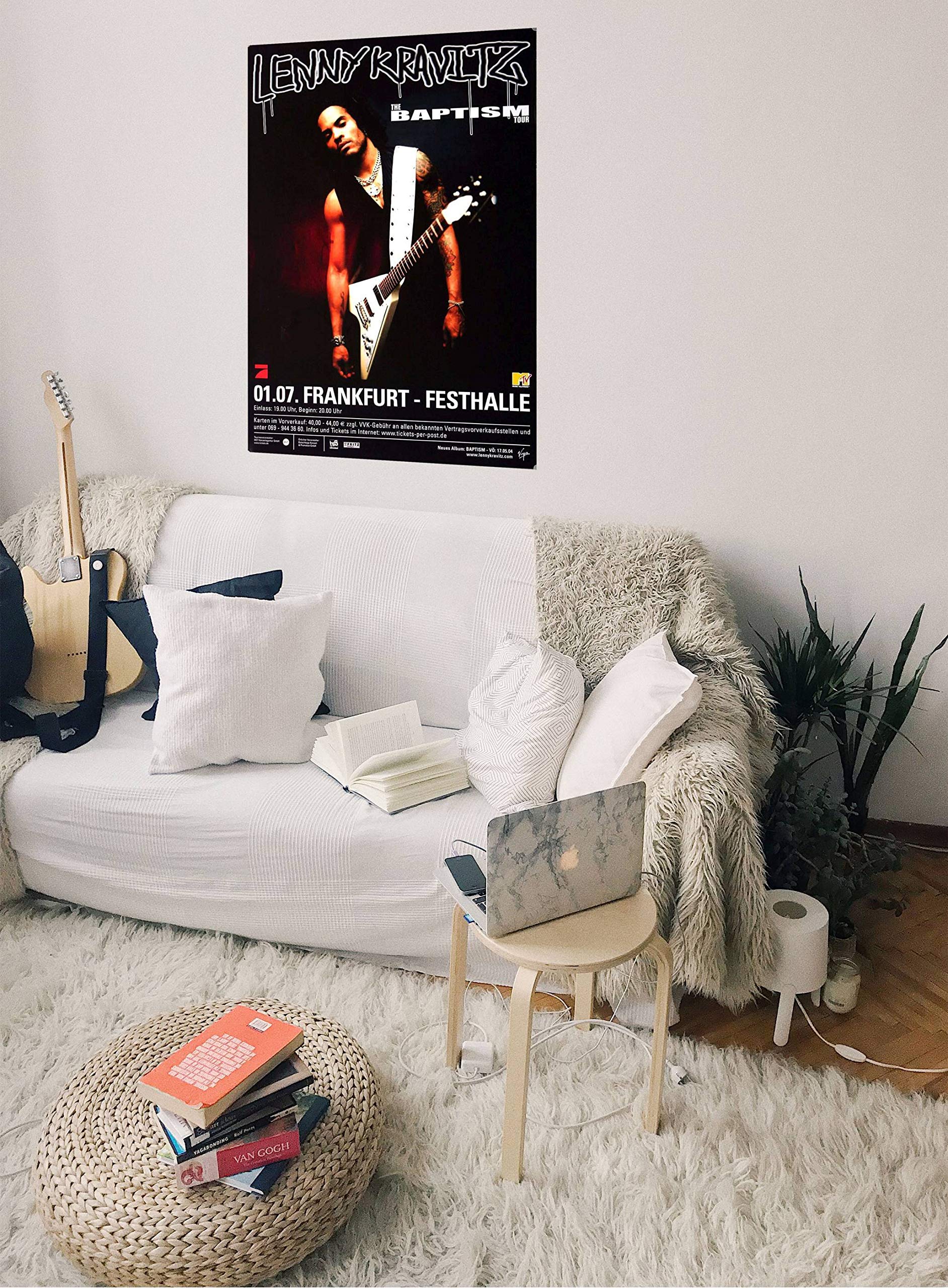 Lenny Kravitz - Calling All Angels, Frankfurt 2004 » Konzertplakat/Premium Poster | Live Konzert Veranstaltung | DIN A1 «